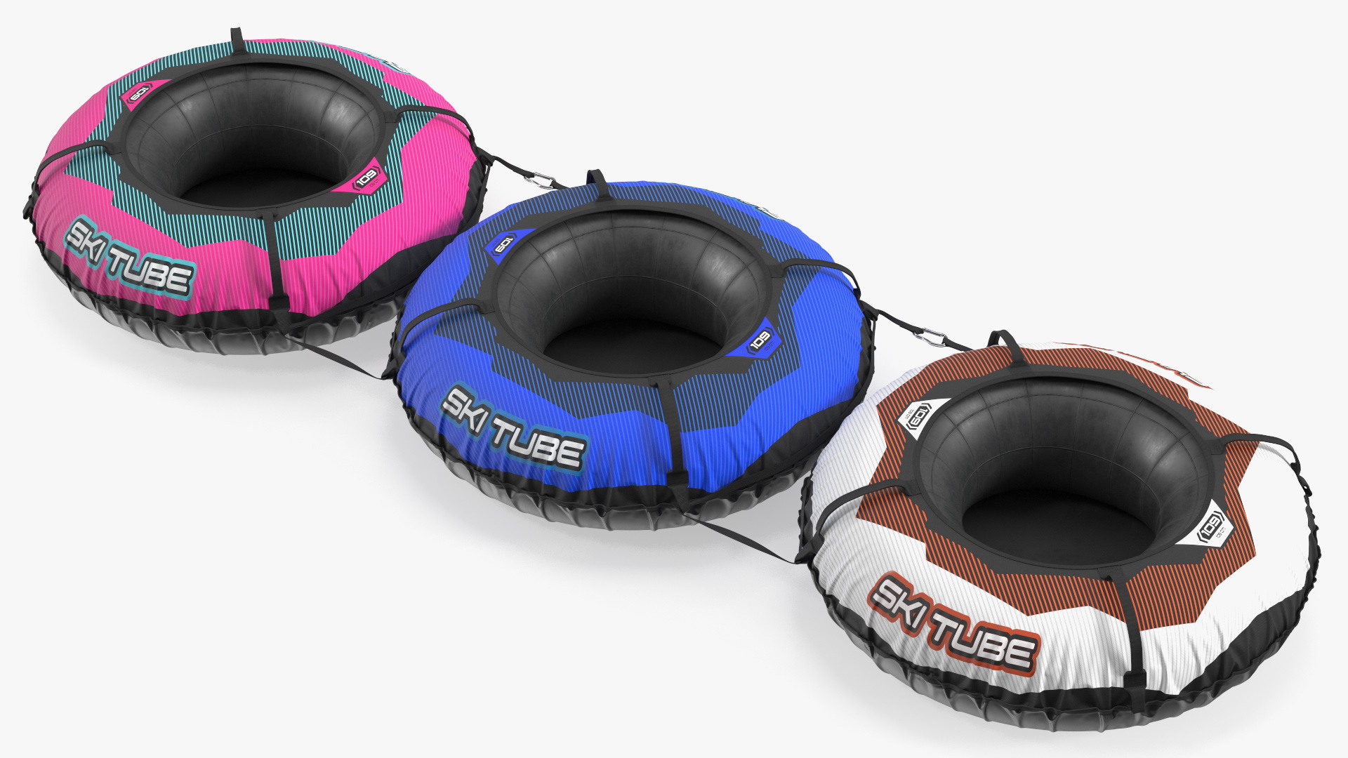 3D Inflatable Snow Sleds