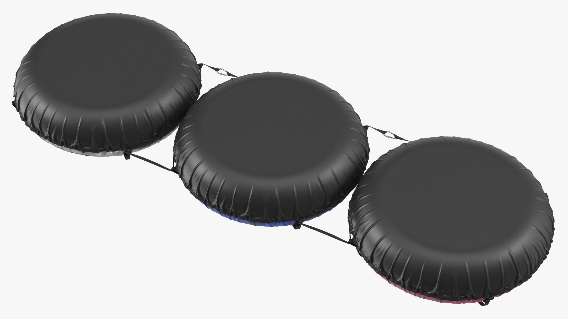 3D Inflatable Snow Sleds