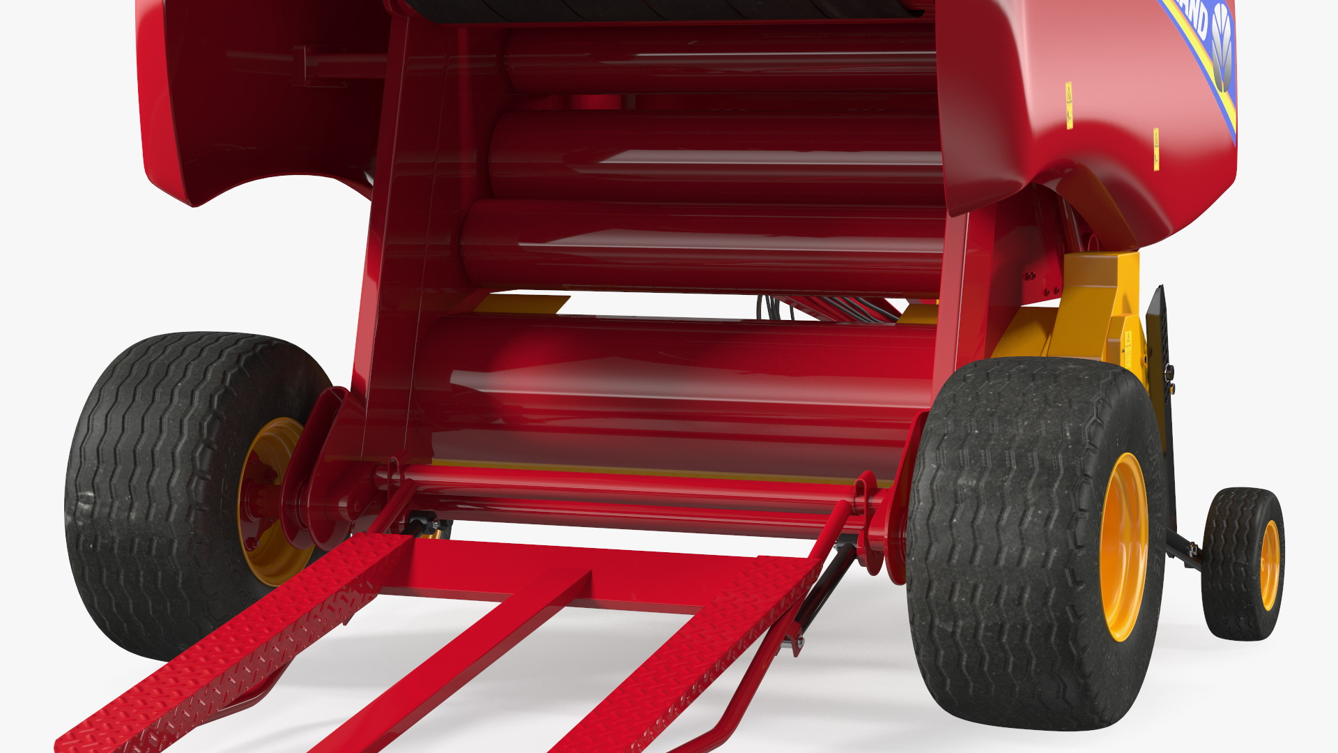 New Holland Roll Belt 460 Rigged 3D