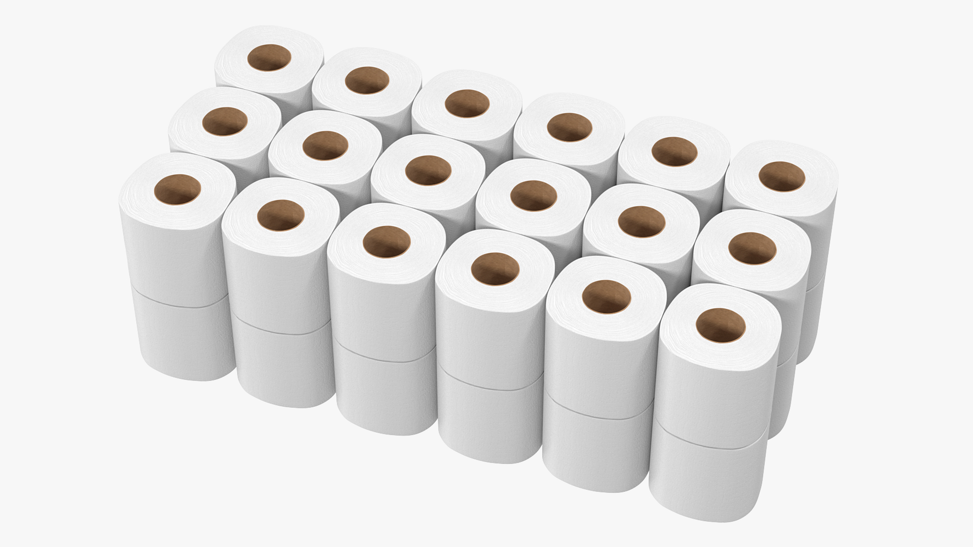 3D model Toilet Paper Roll 36 Pack