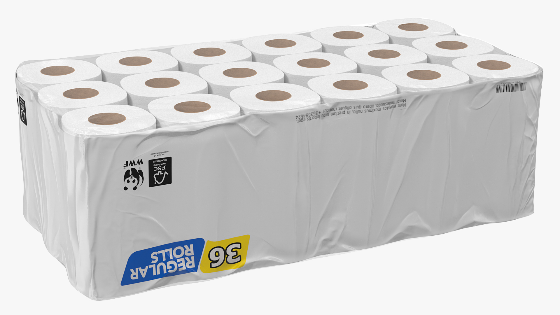 3D model Toilet Paper Roll 36 Pack