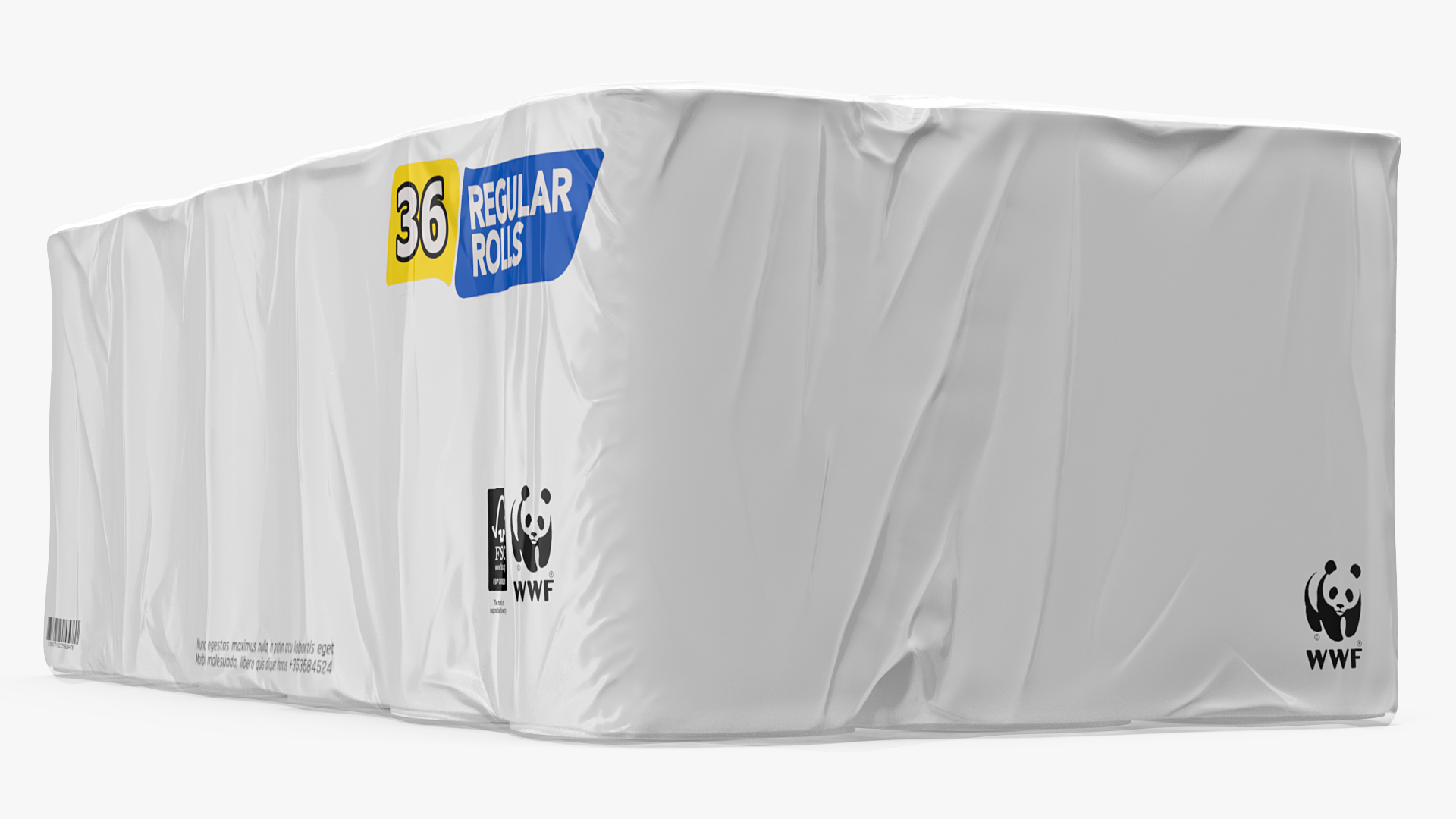 3D model Toilet Paper Roll 36 Pack