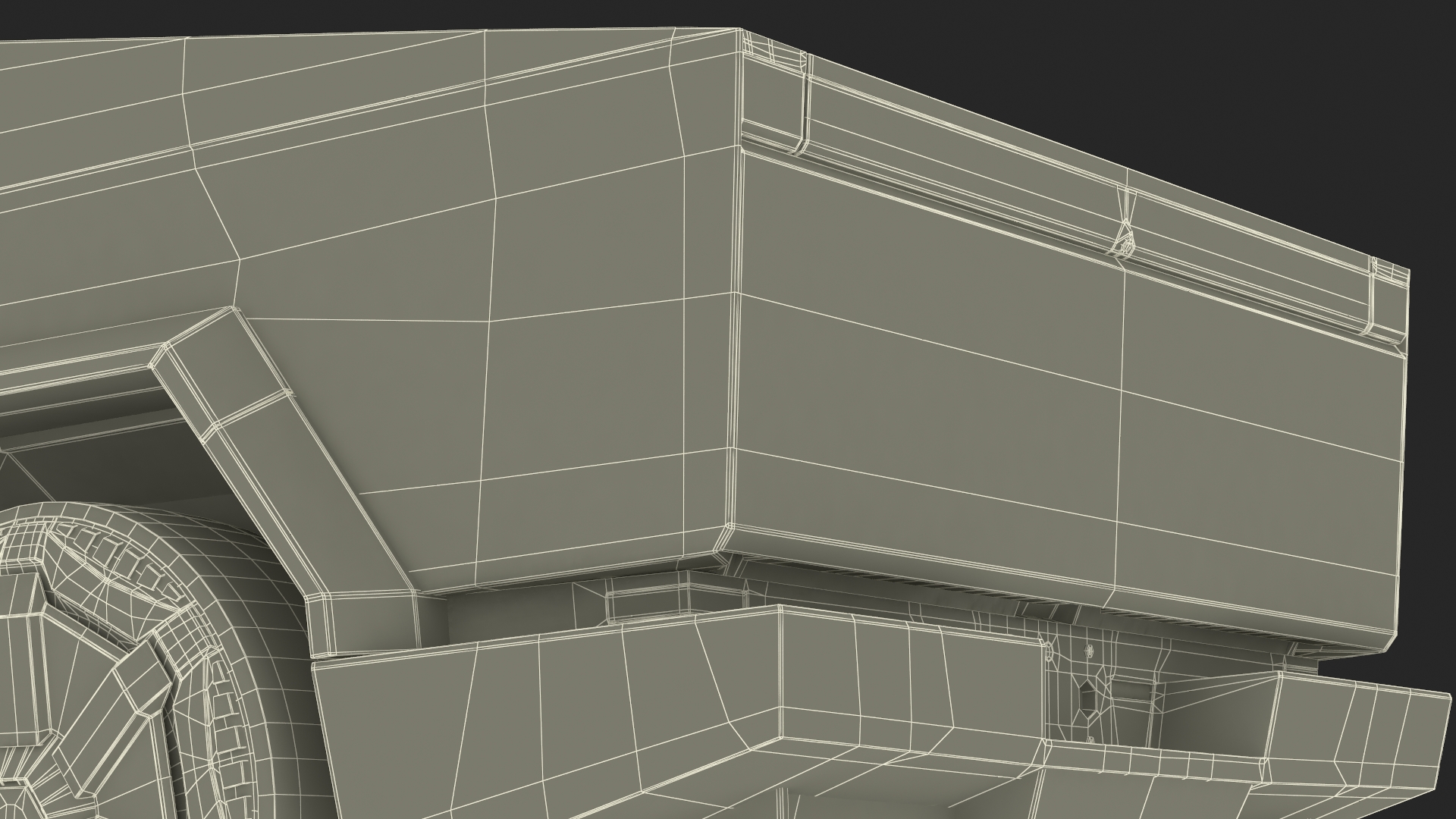 Tesla Cybertruck Police Patrol Vehicle Rigged for Maya 3D model