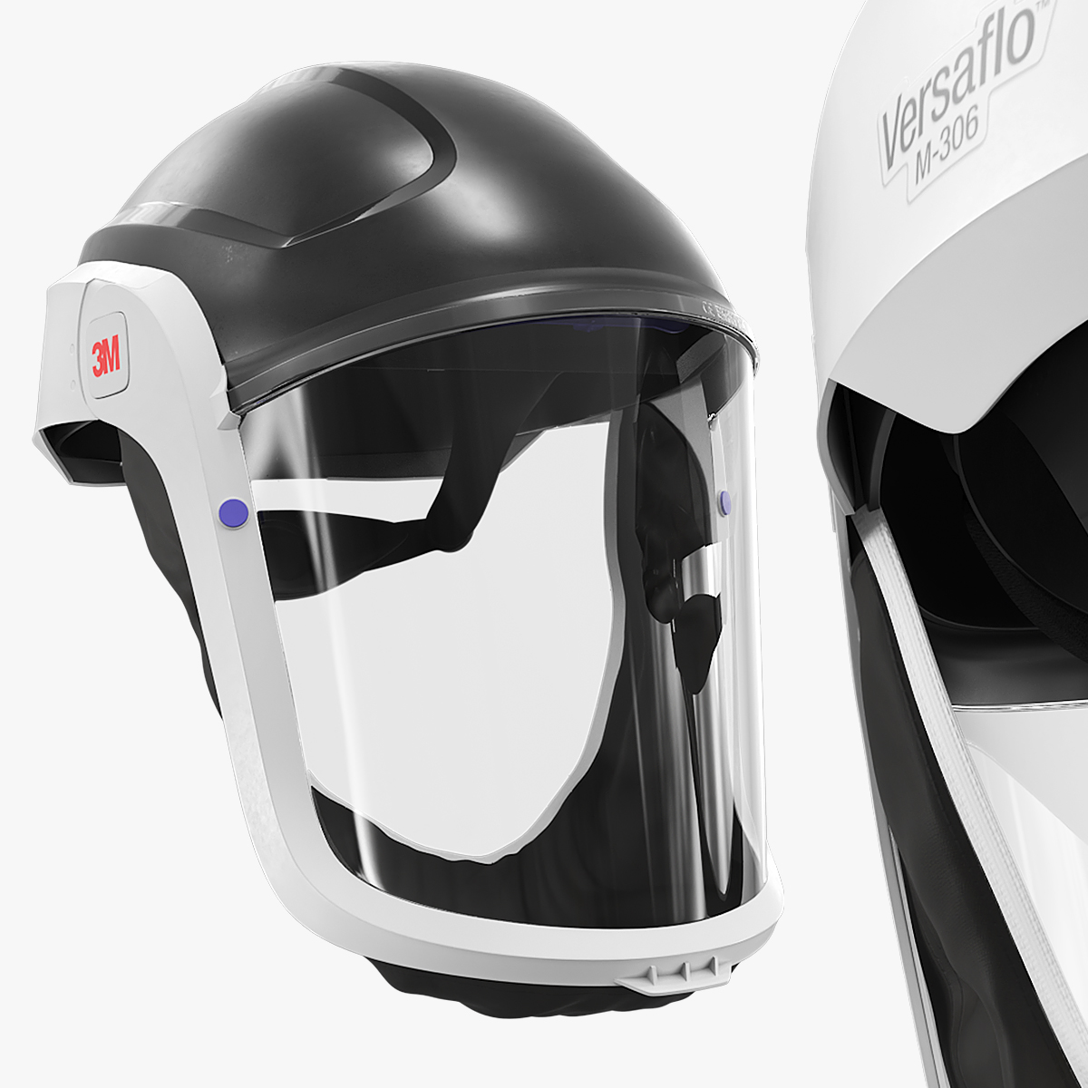 3M Full Face Safety Shield M306 3D model preview