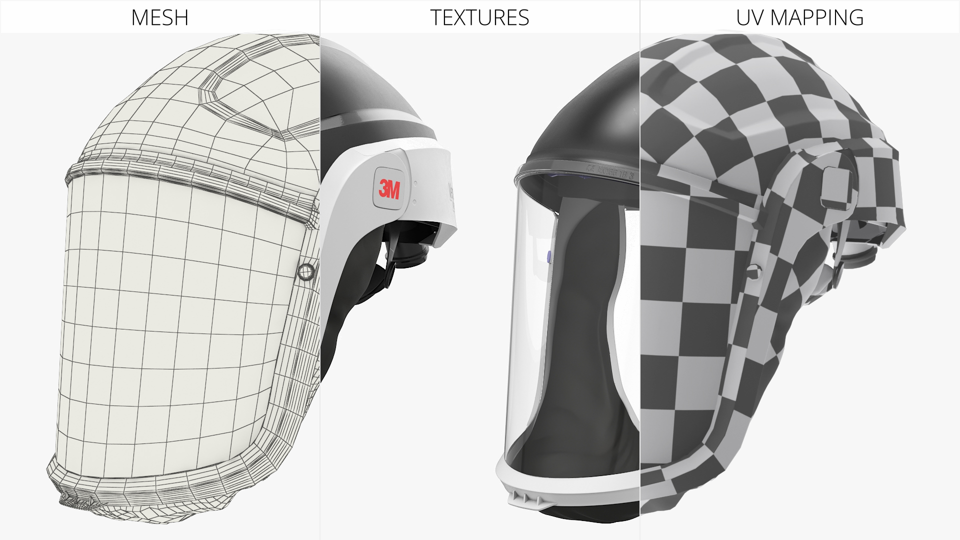 3M Full Face Safety Shield M306, view 6