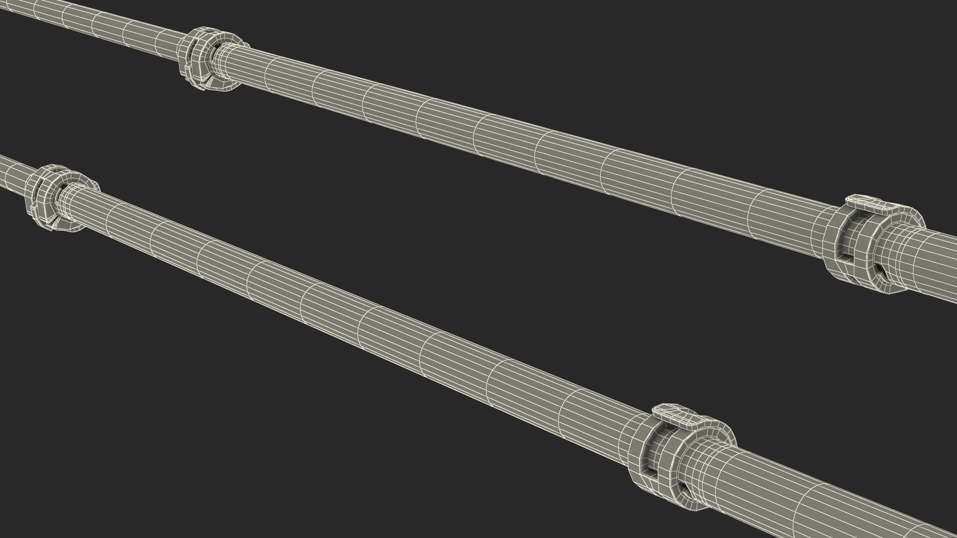 3D Idle White Black Diamond Carbon Trekking-Poles