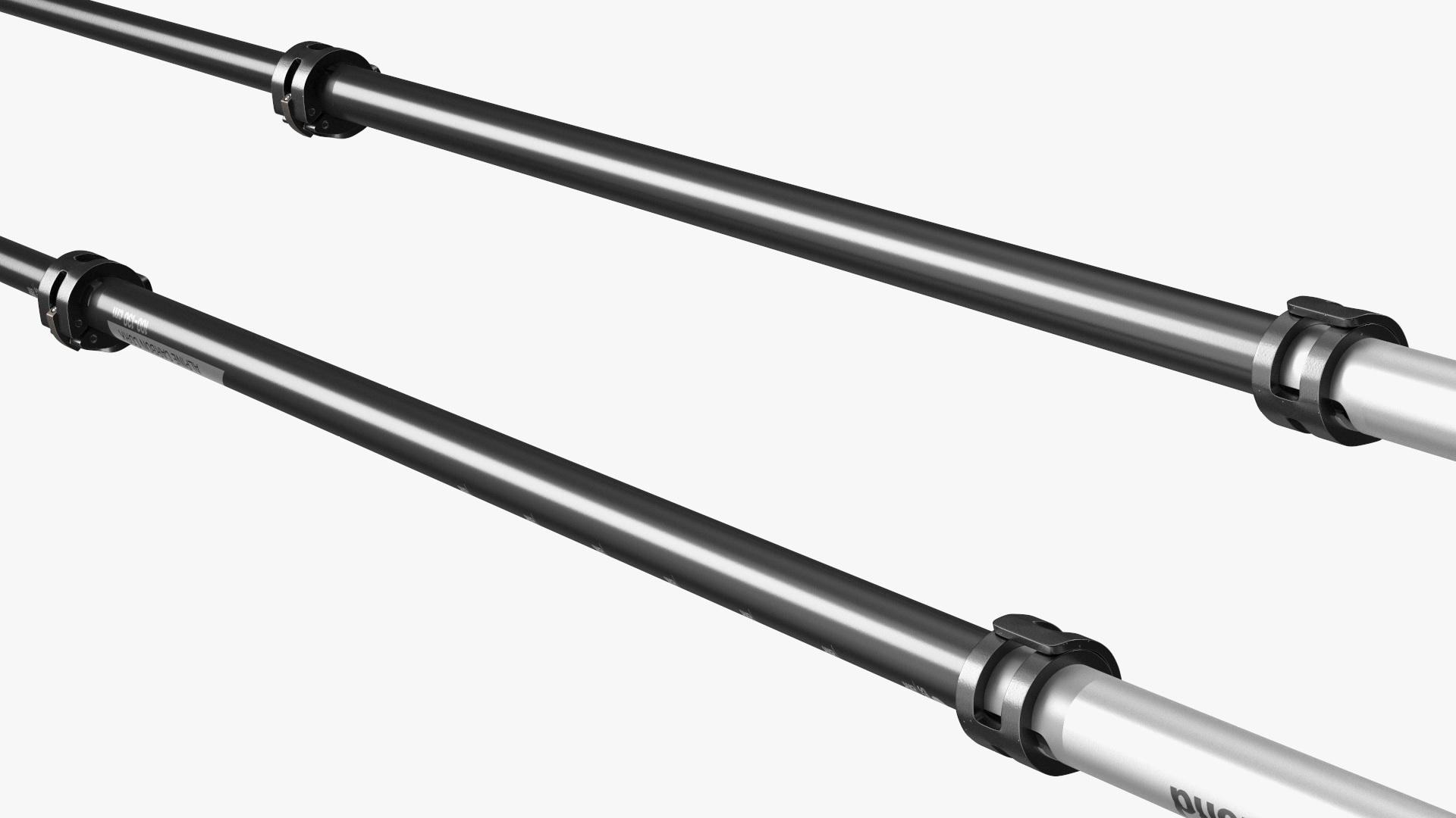 3D Idle White Black Diamond Carbon Trekking-Poles