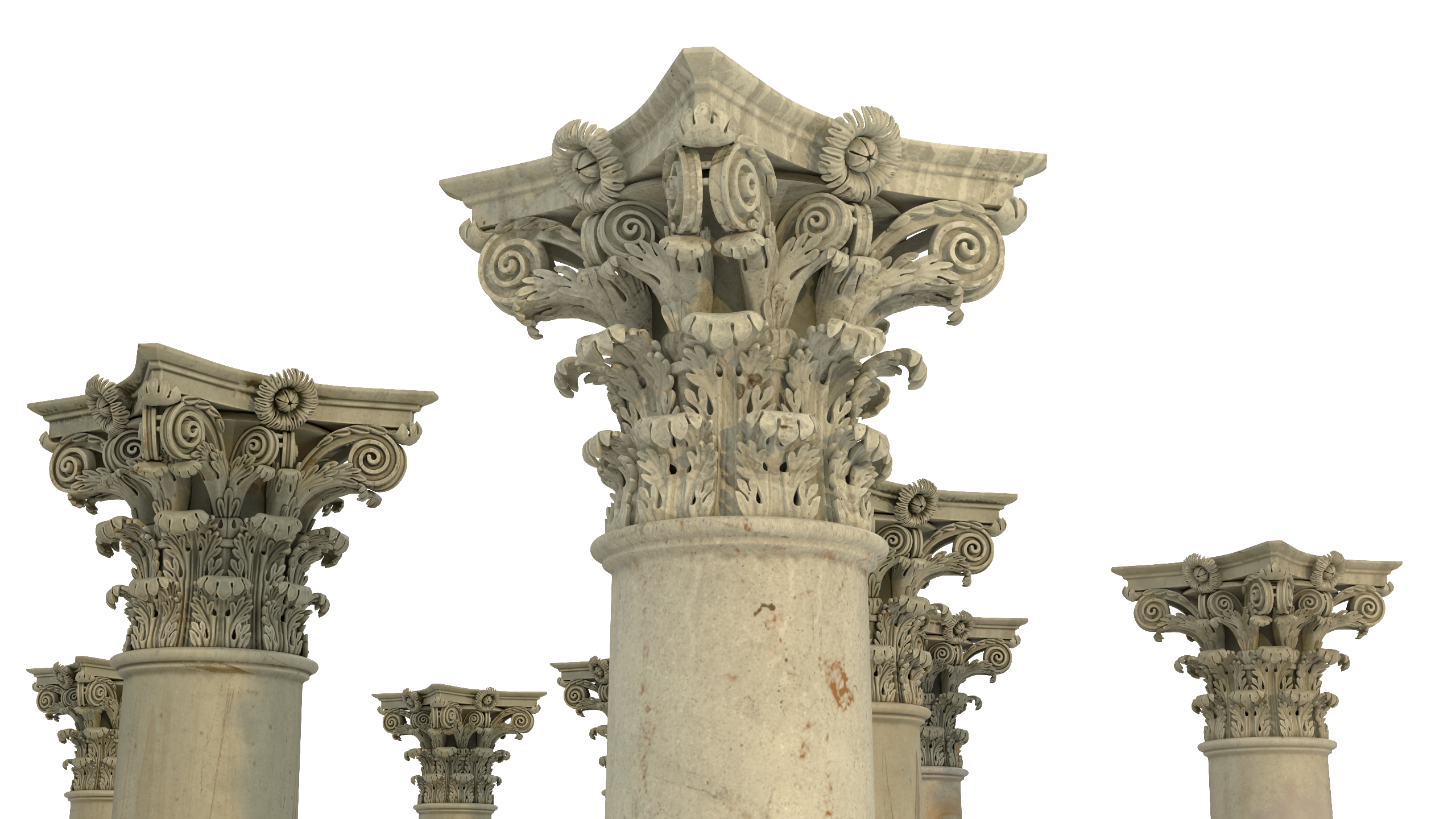 National Capitol Columns 3D model