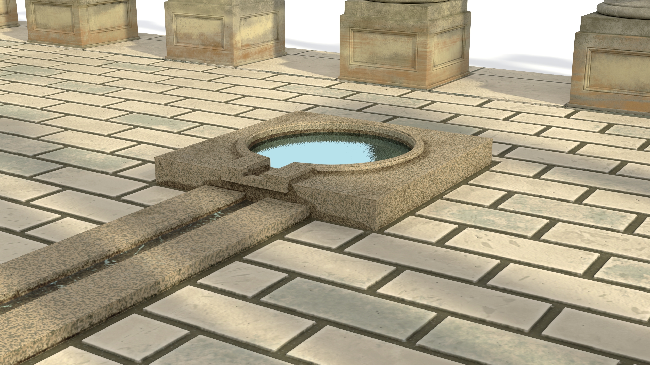 National Capitol Columns 3D model