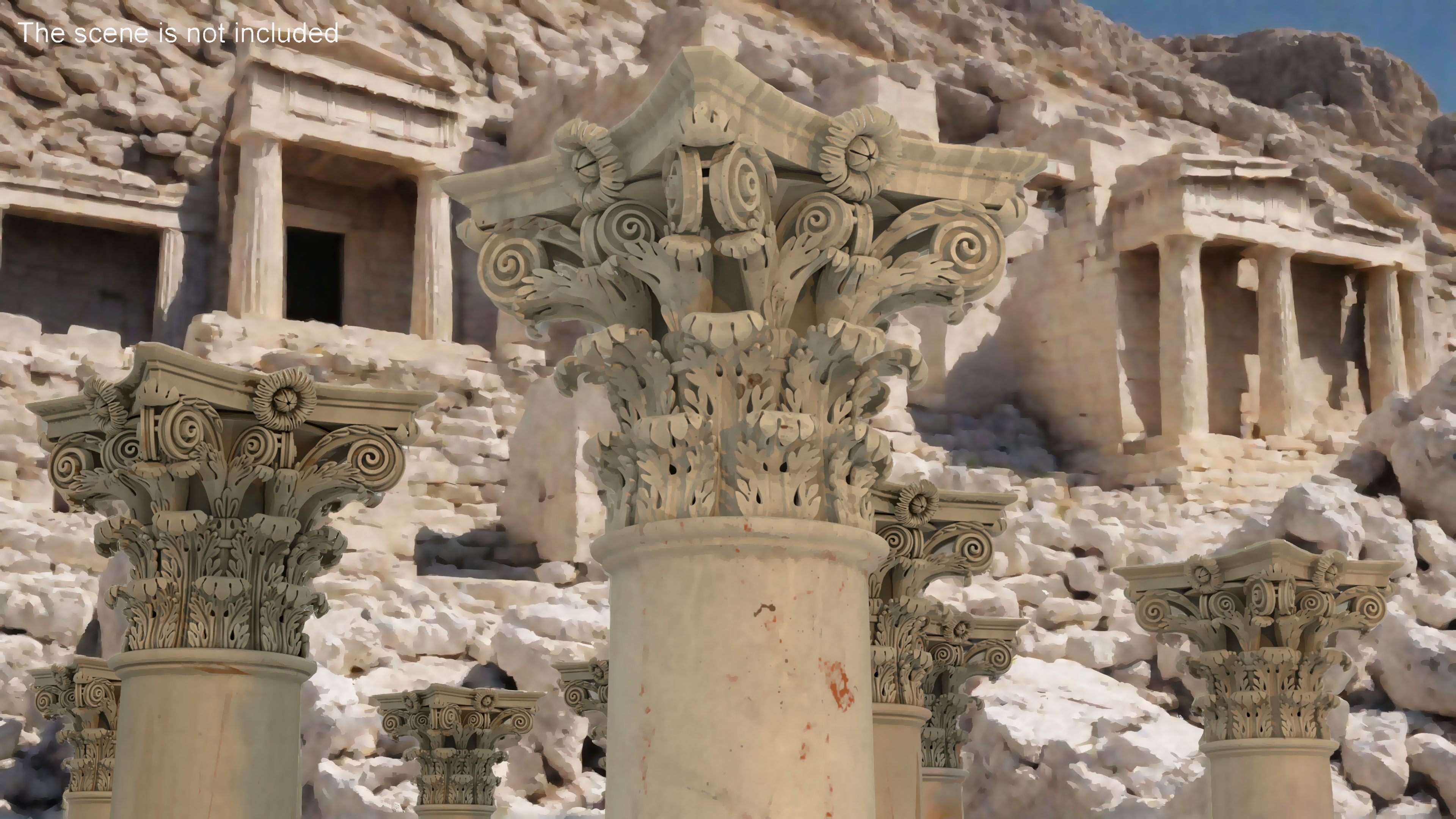 National Capitol Columns 3D model