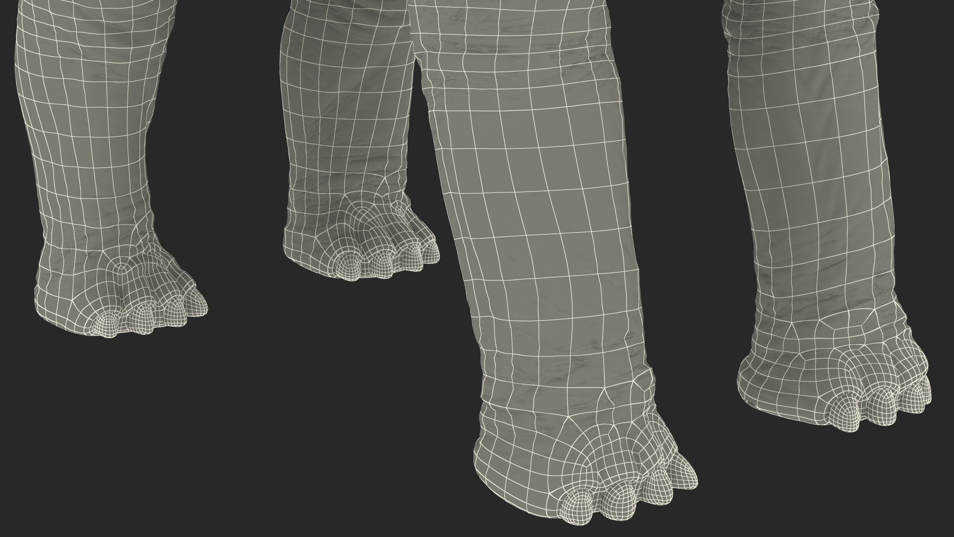 Brachiosaurus Standing Pose 3D