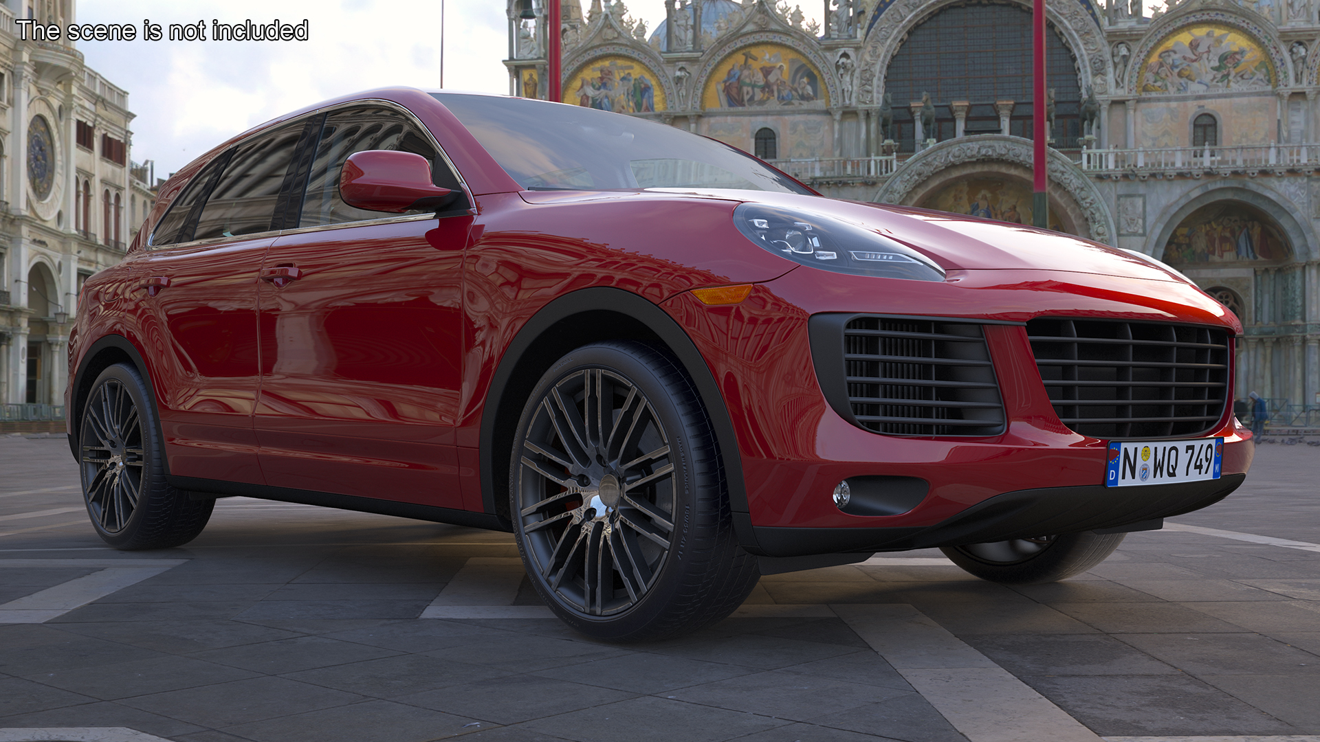 3D model Luxury Crossover SUV