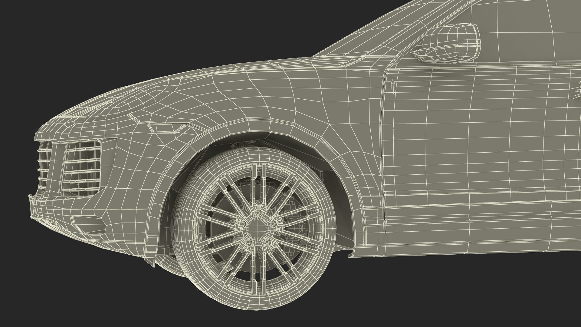 3D model Luxury Crossover SUV
