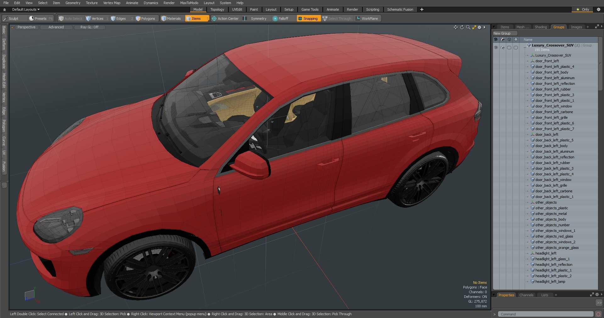 3D model Luxury Crossover SUV