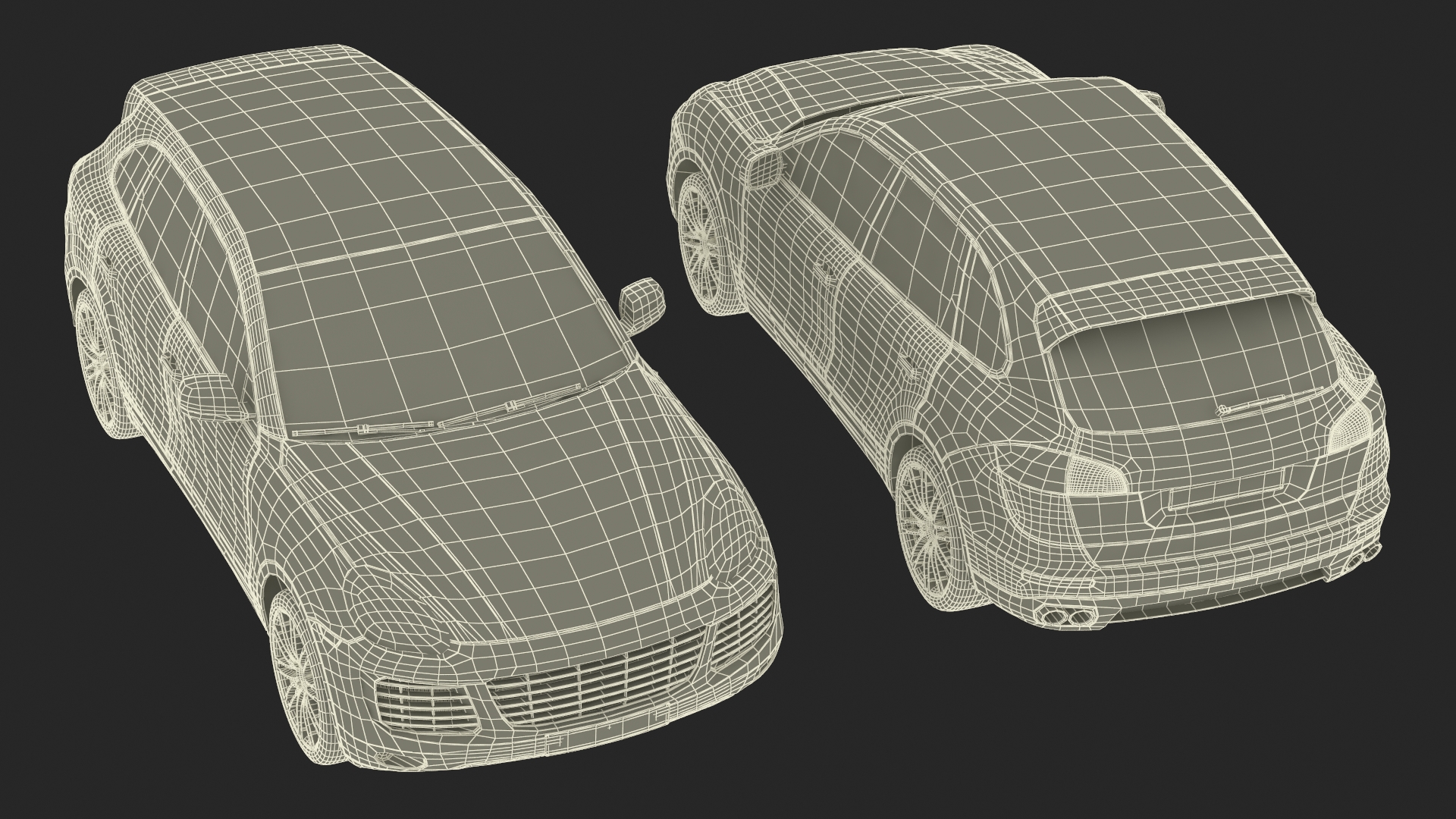 3D model Luxury Crossover SUV