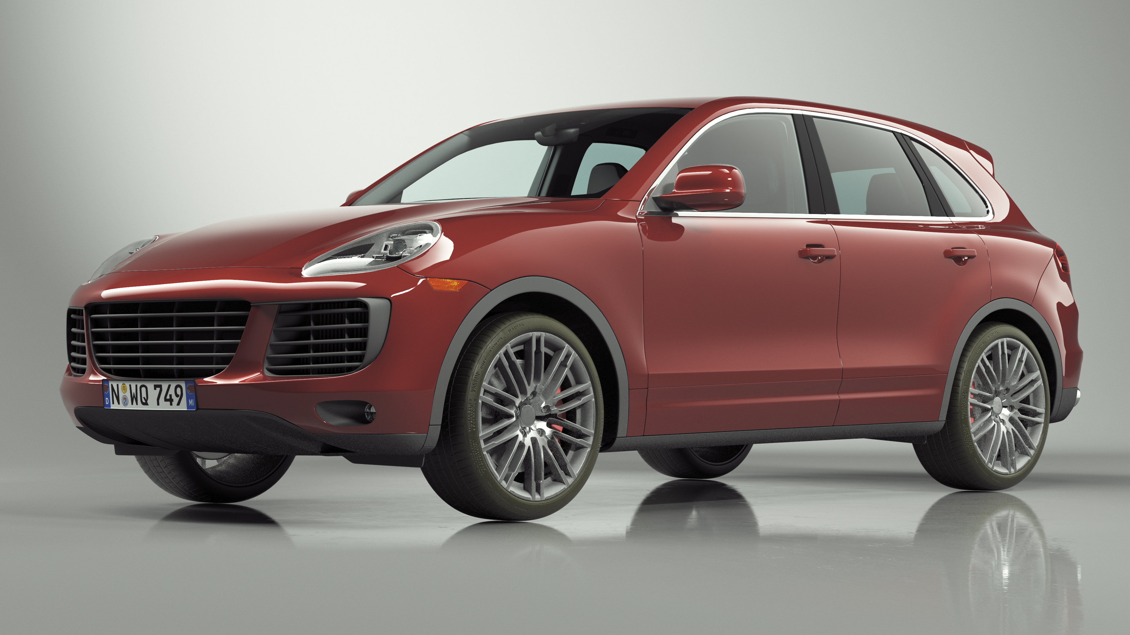 3D model Luxury Crossover SUV