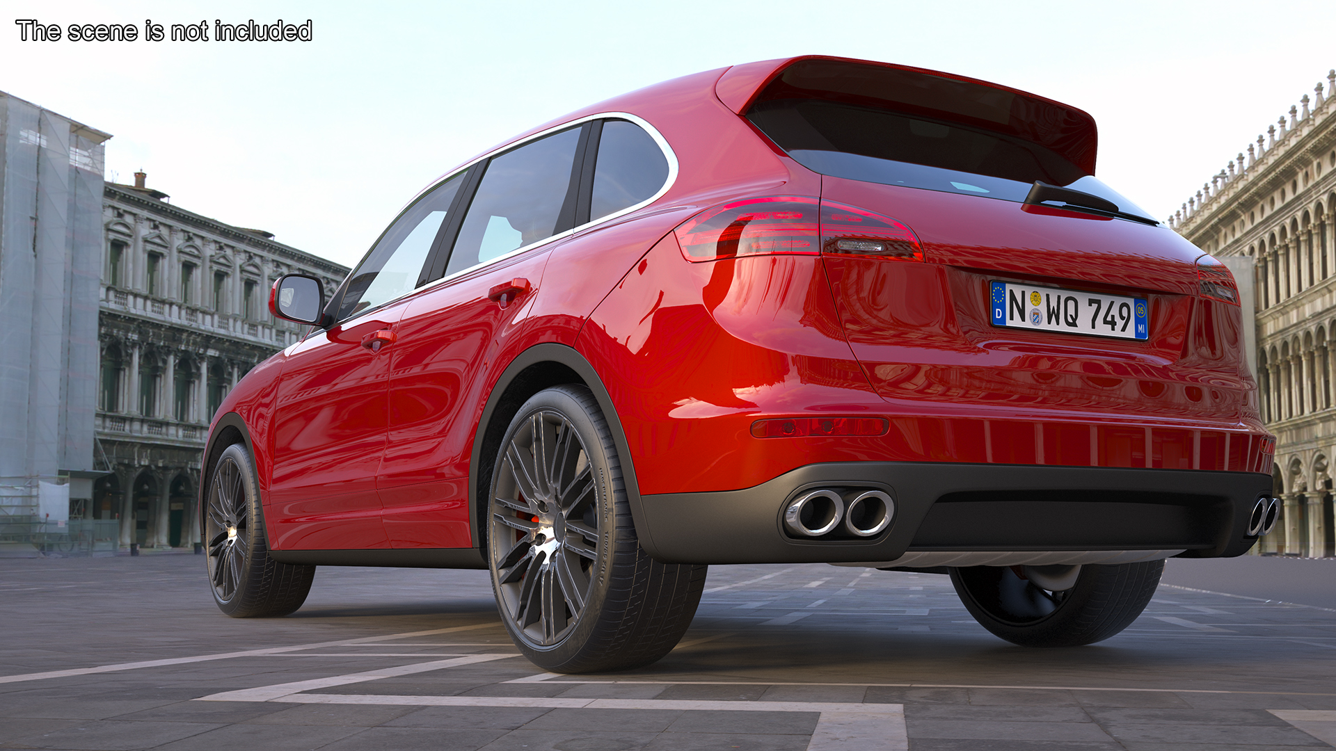 3D model Luxury Crossover SUV