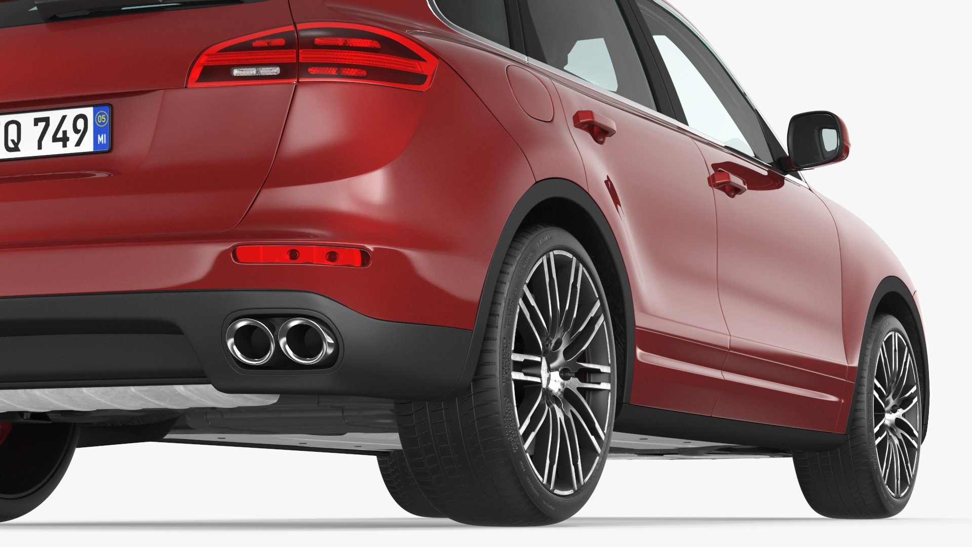 3D model Luxury Crossover SUV