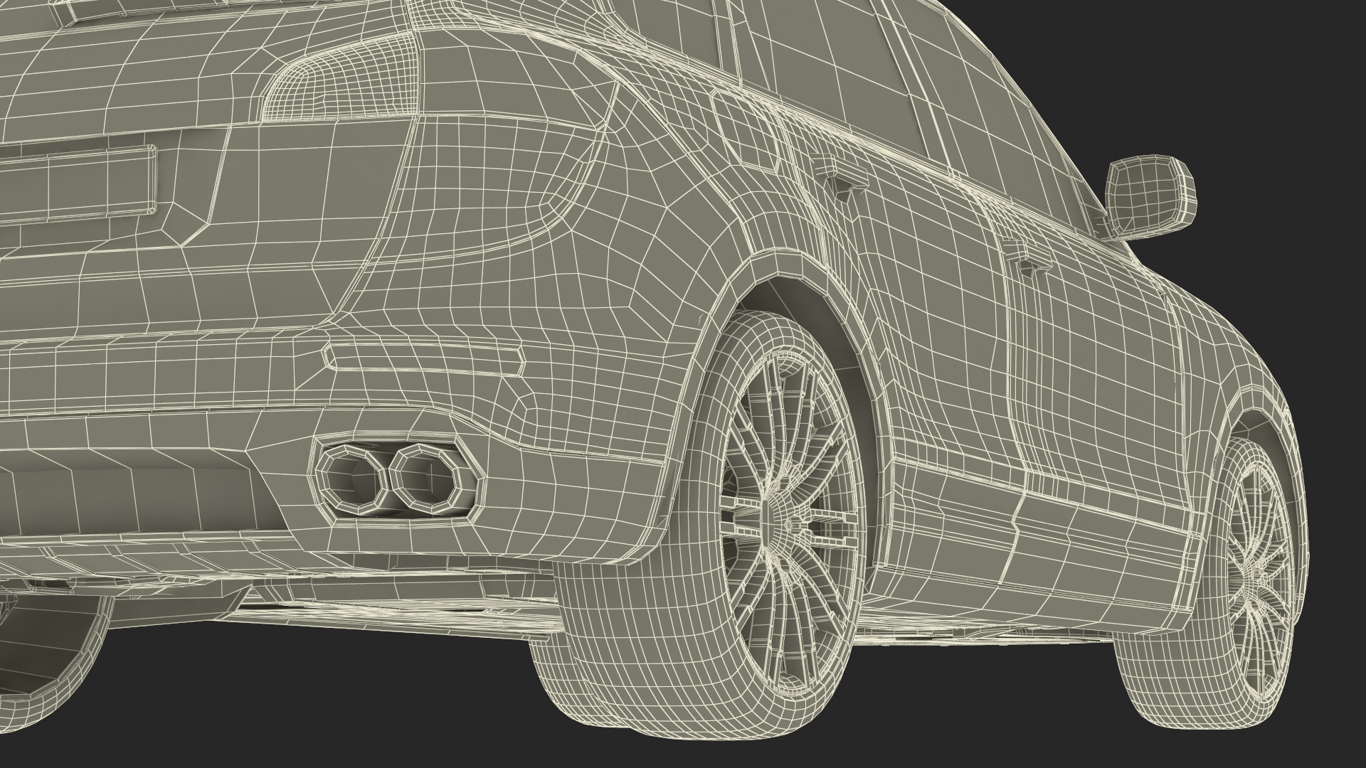 3D model Luxury Crossover SUV