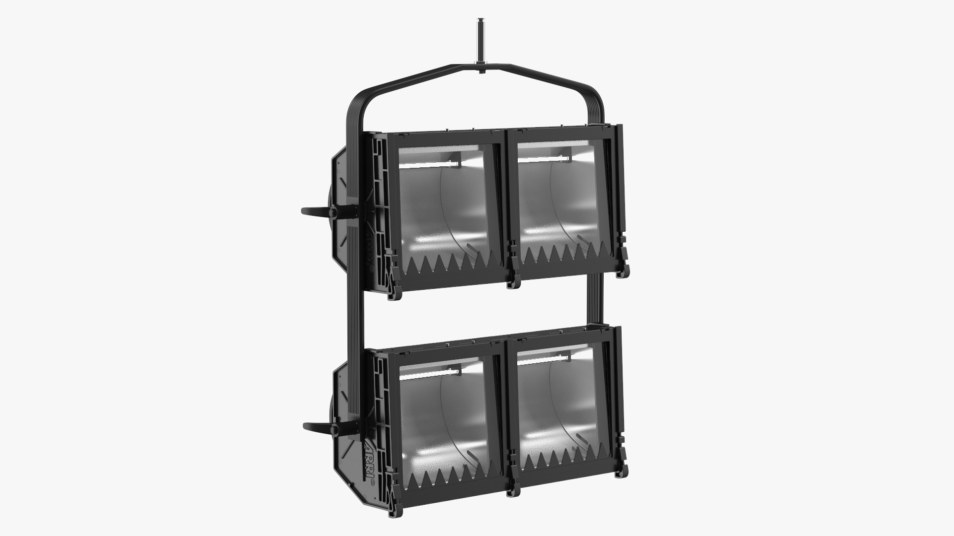 3D Flood Light 4 Cube model