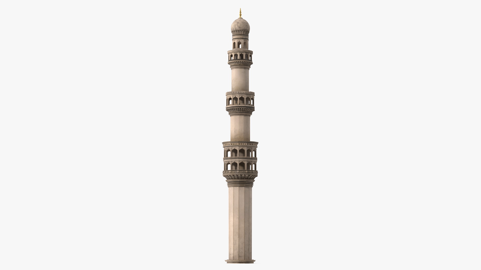 Minaret 3D model