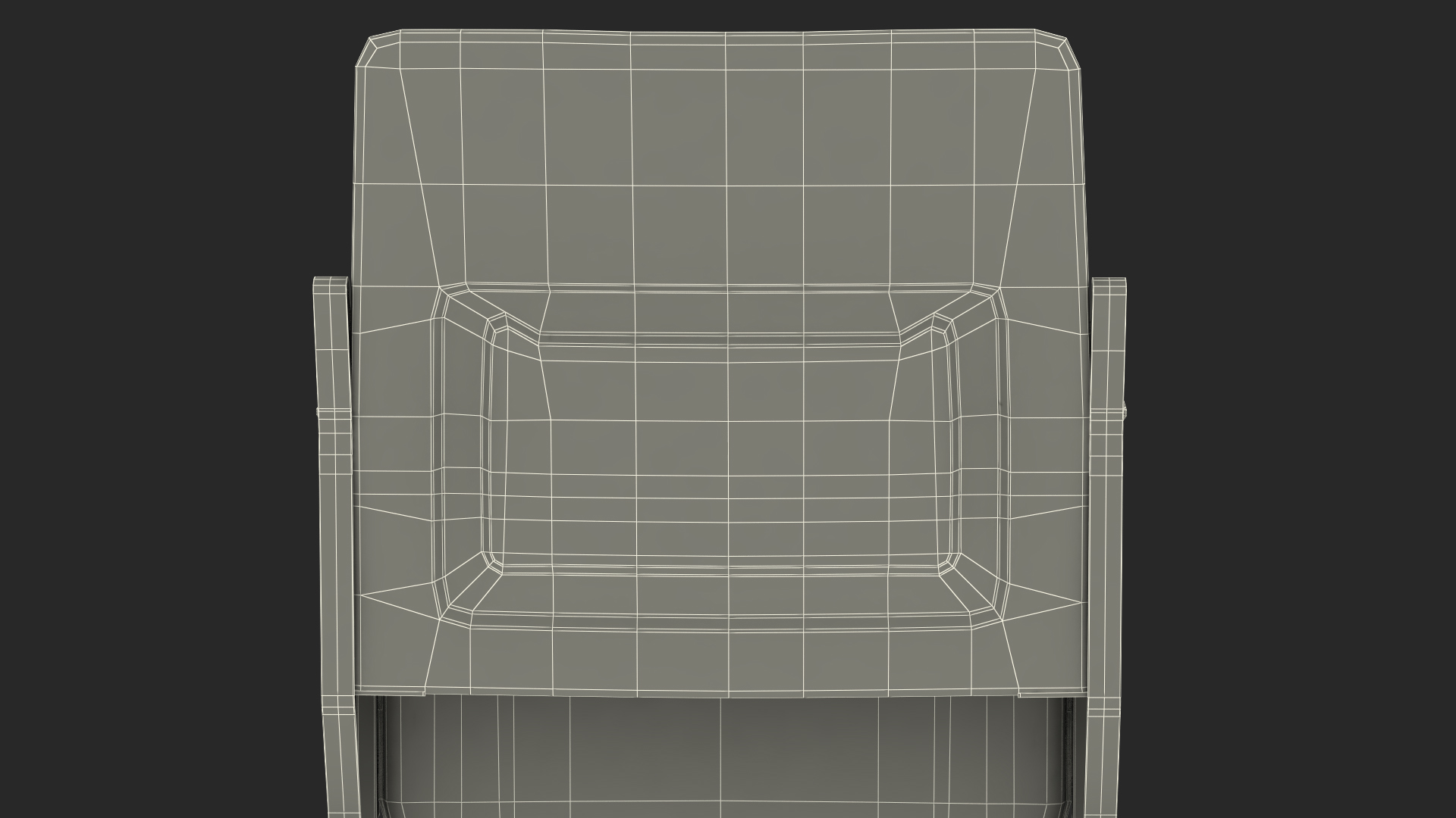 3D Plastic Stadium Seat Wall Mount