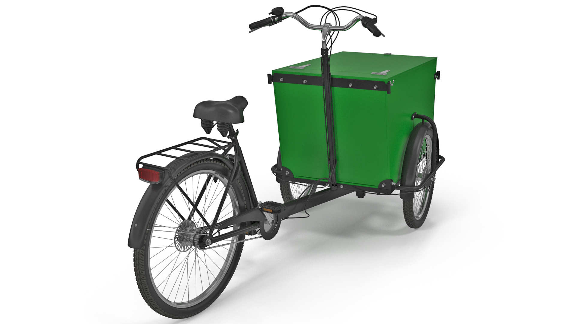 3D model Cargo Bike Generic Rigged
