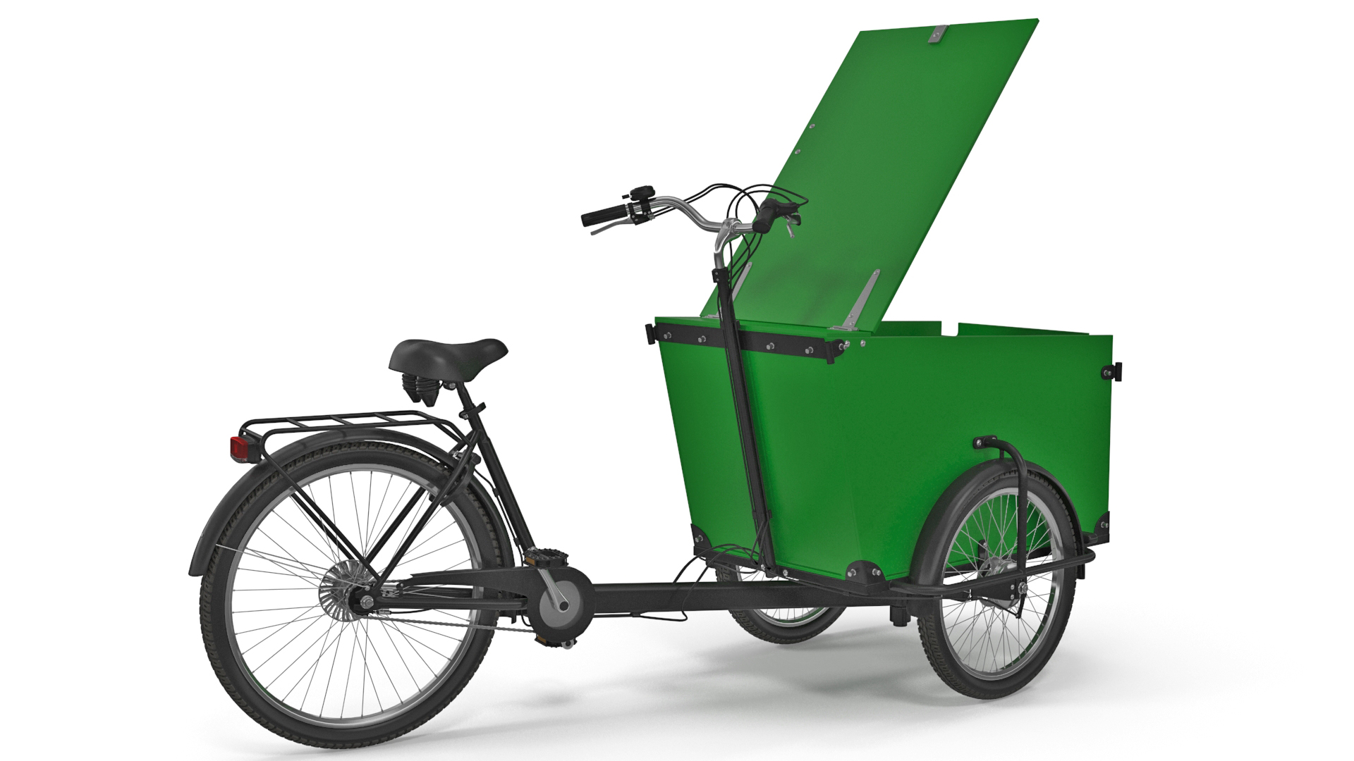 3D model Cargo Bike Generic Rigged