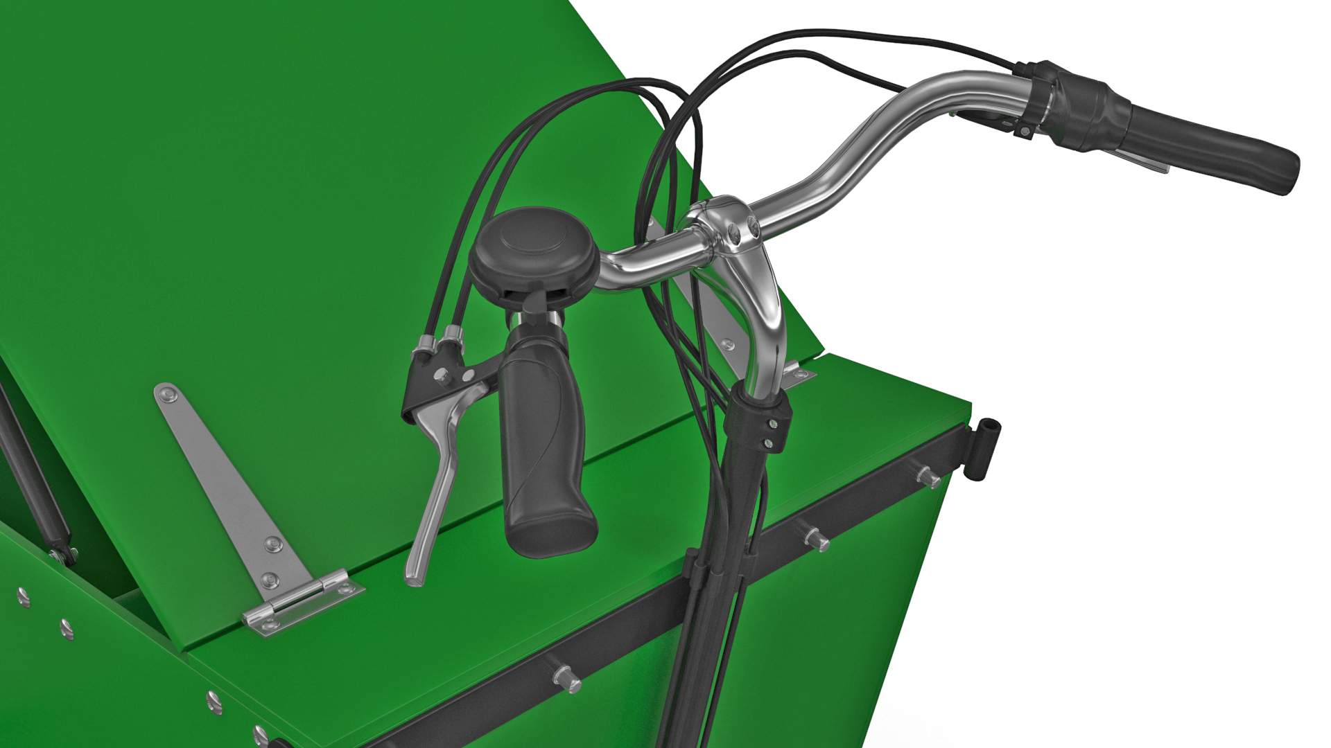 3D model Cargo Bike Generic Rigged