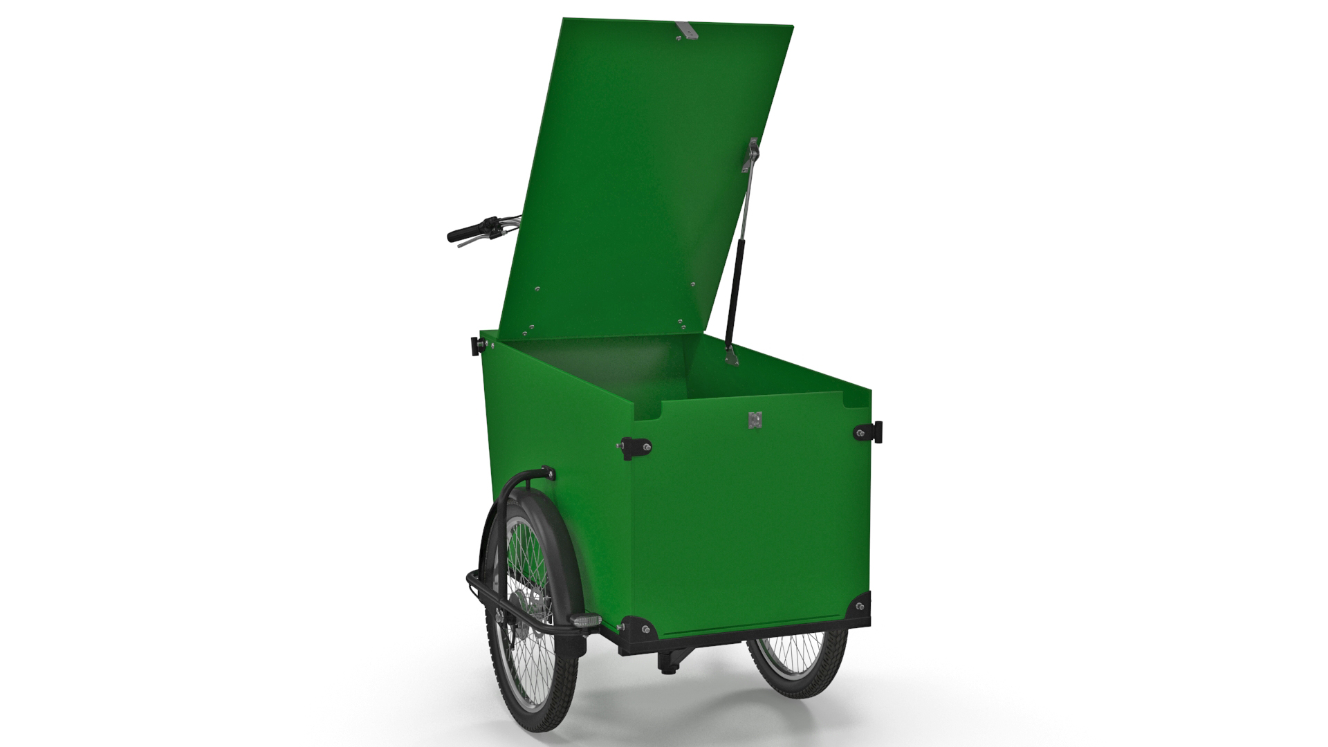 3D model Cargo Bike Generic Rigged