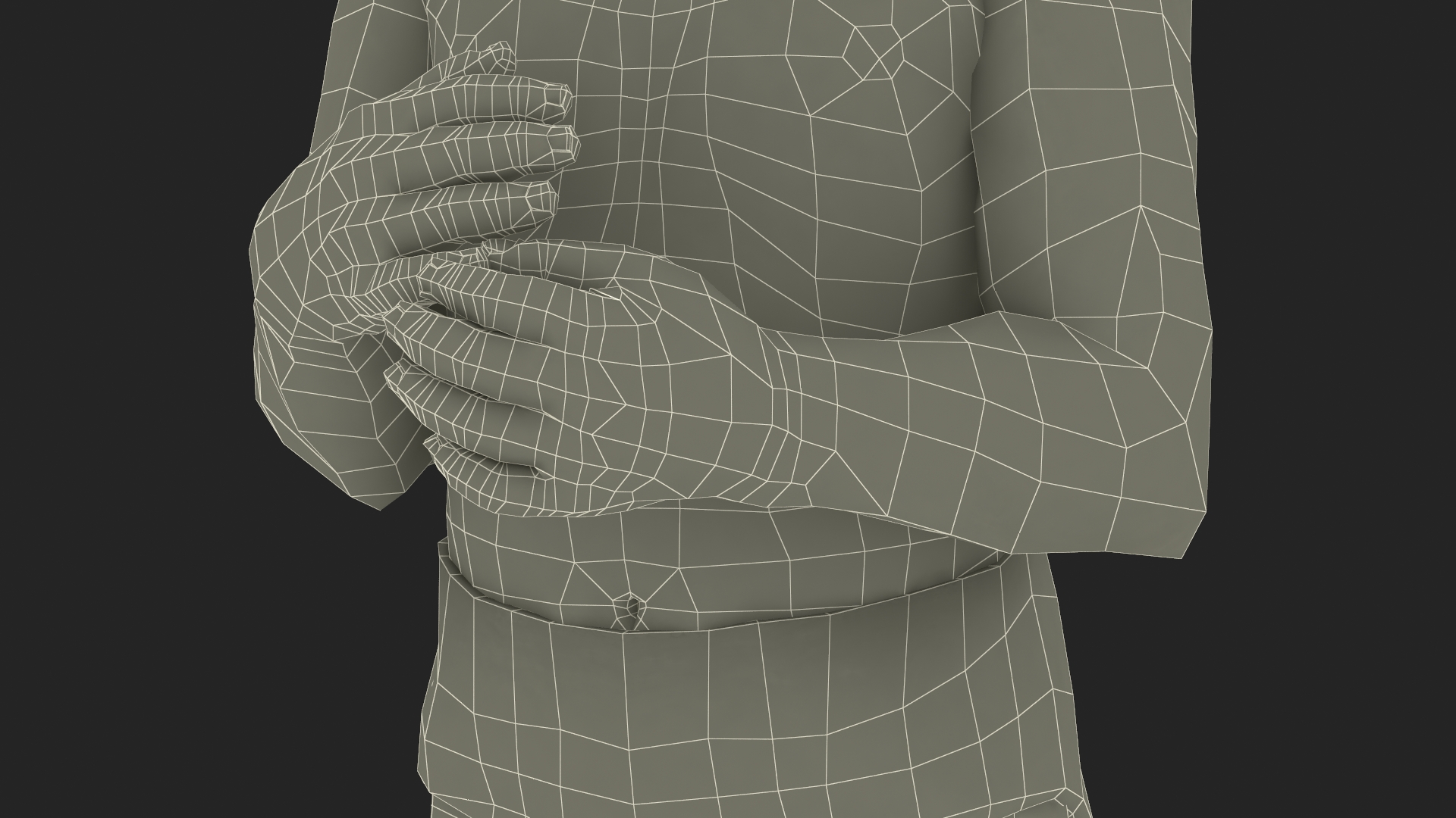 3D Toddler Boy Dark Skinned in Diaper Standing model