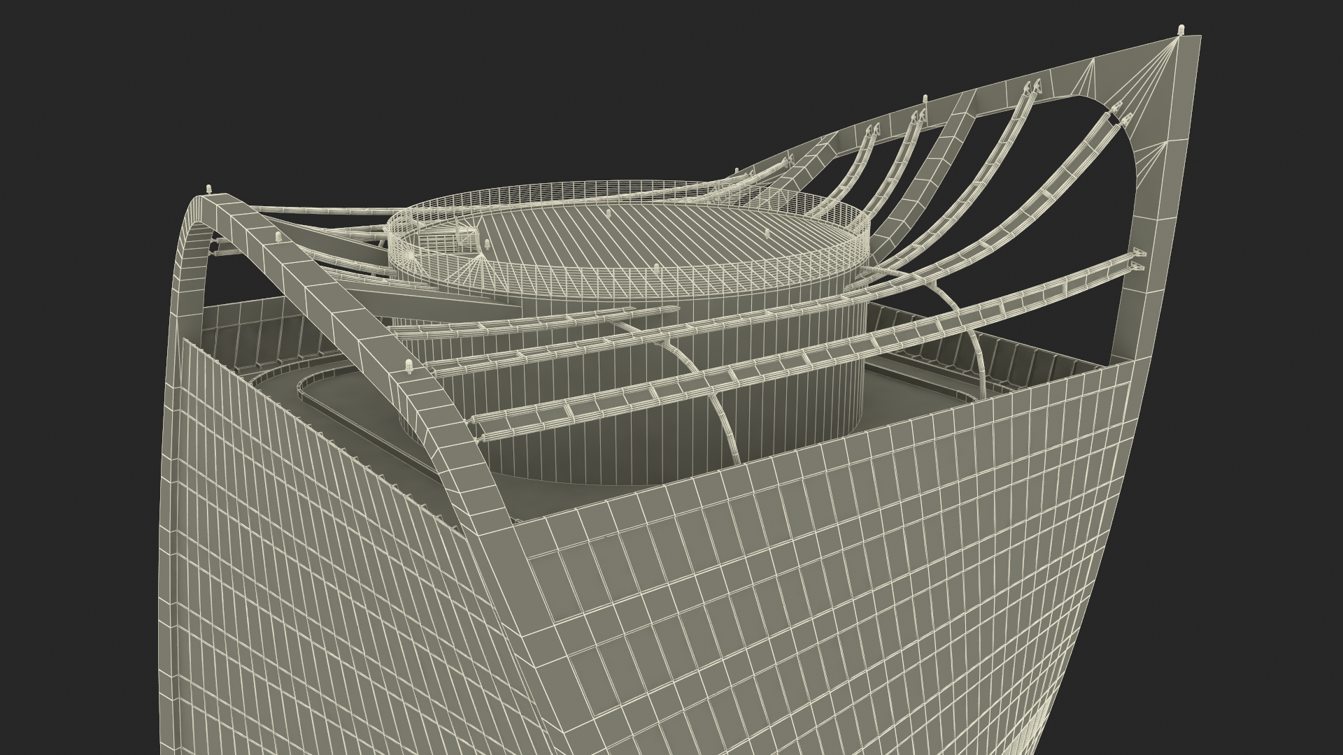 Moscow City Evolution Tower 3D