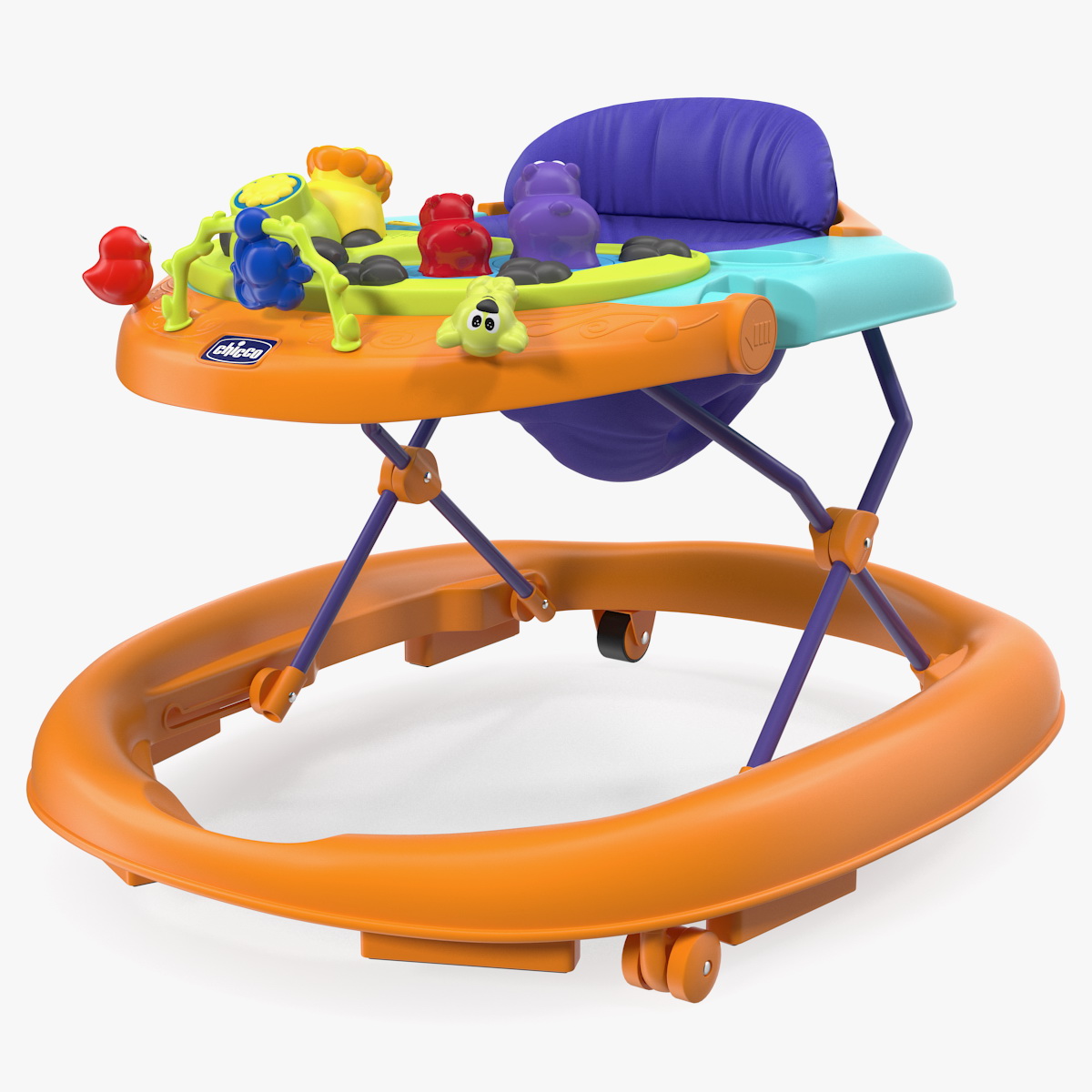Chicco Walky Talky Baby Walker Green, view 3