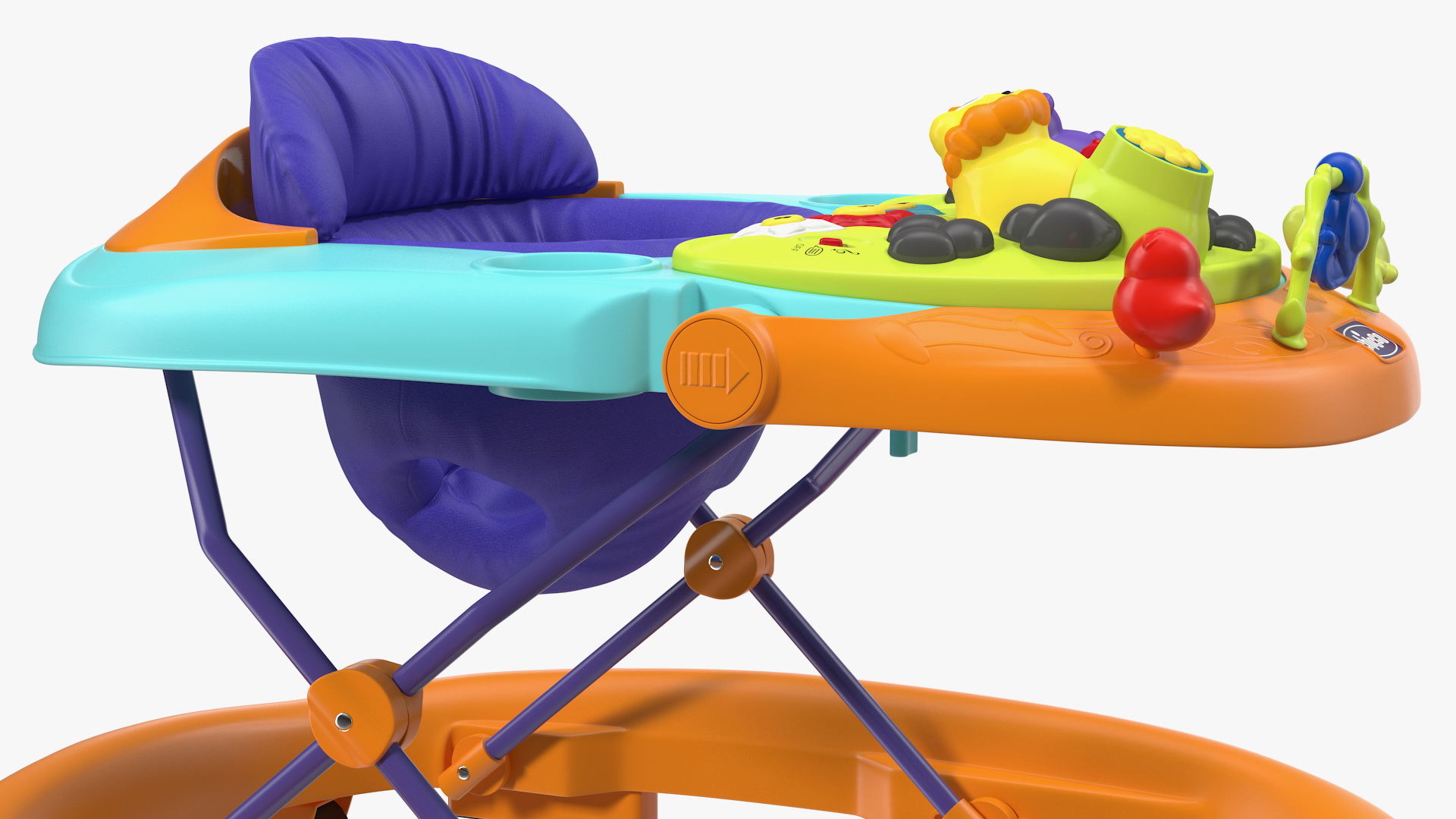 3D Chicco Walky Talky Baby Walker Green