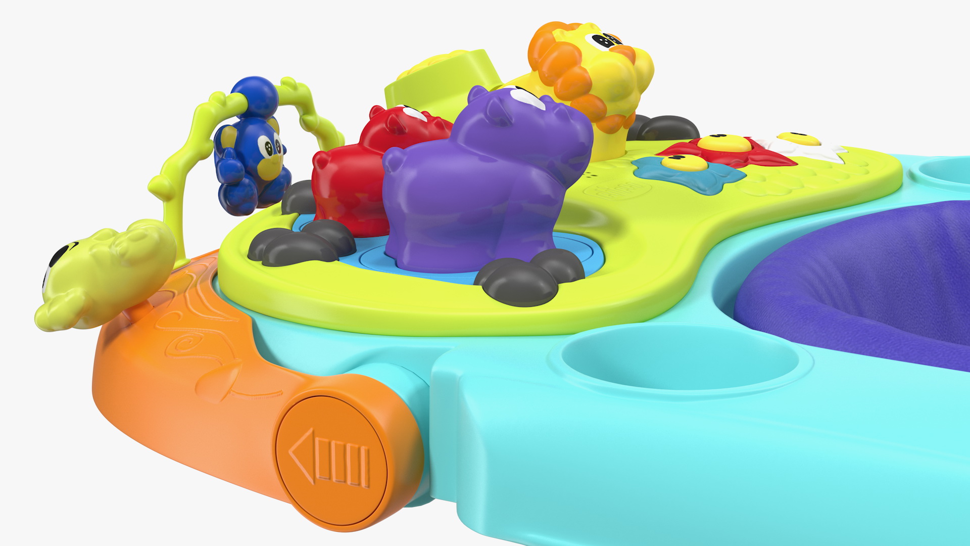 3D Chicco Walky Talky Baby Walker Green