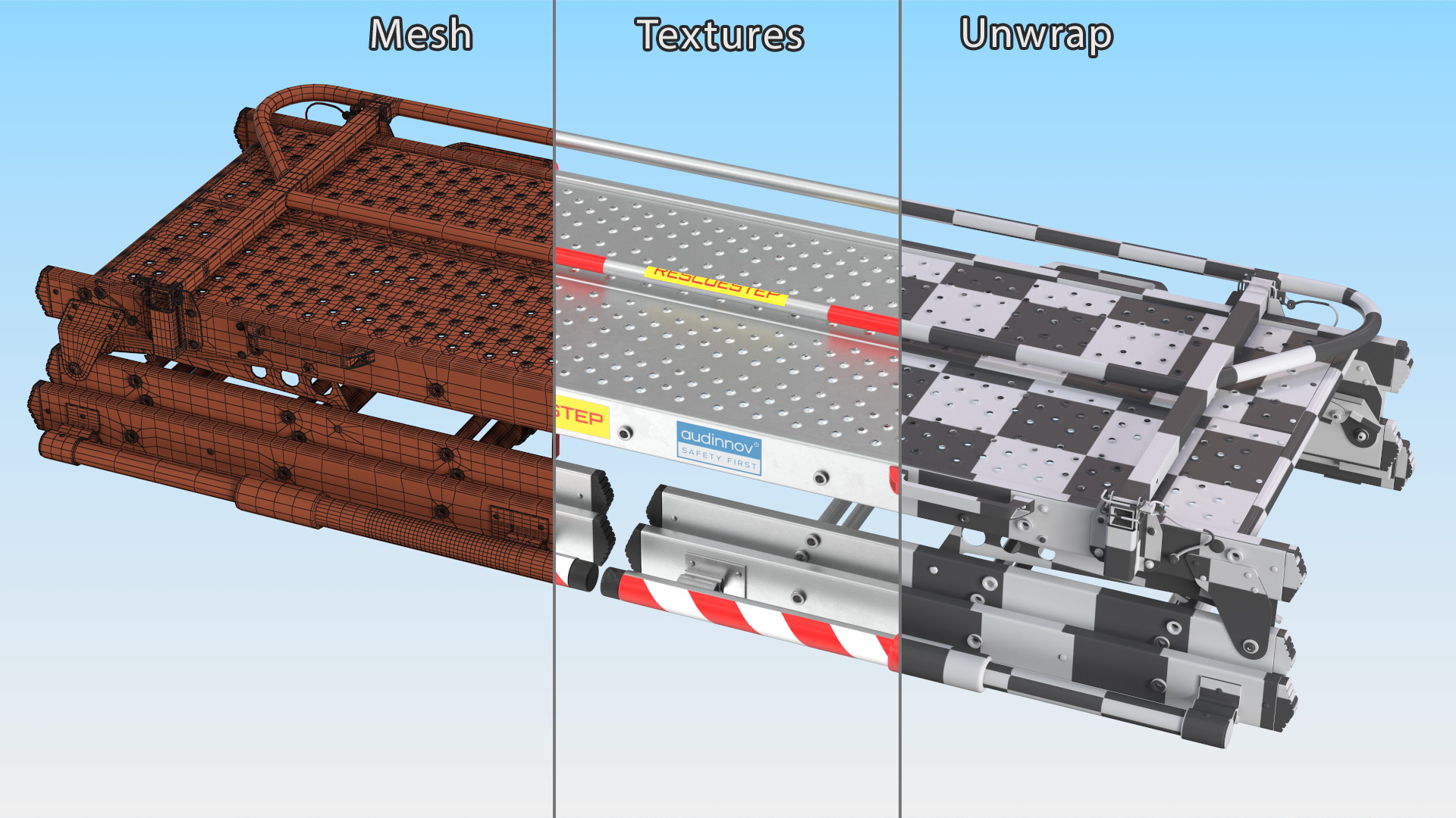 Rescue Platform Folded 3D