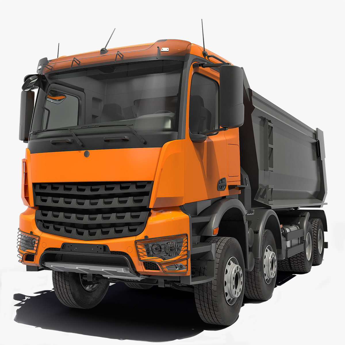 Heavy Utility Dump Truck 8X8, view 3