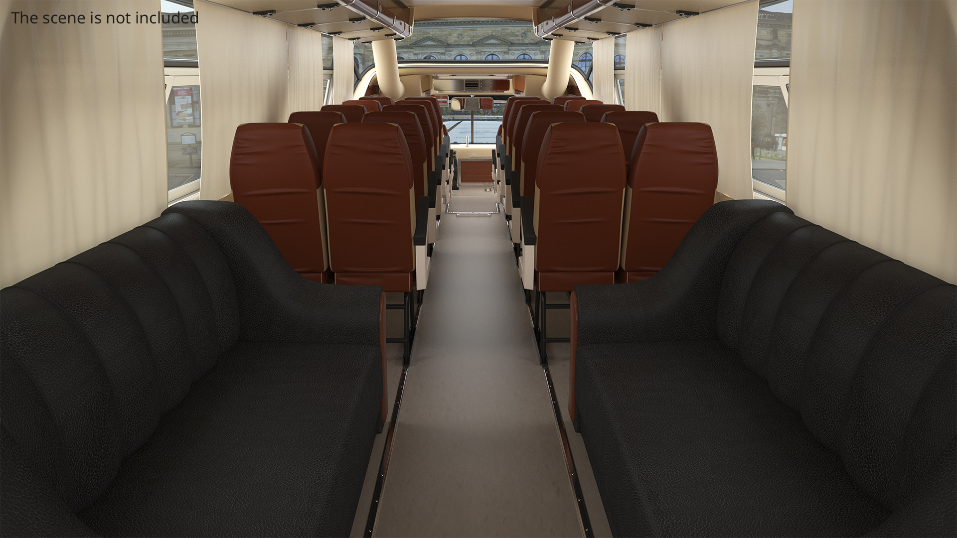 Sultana TM40 Tandem Axle Passenger Bus Silver - view 5