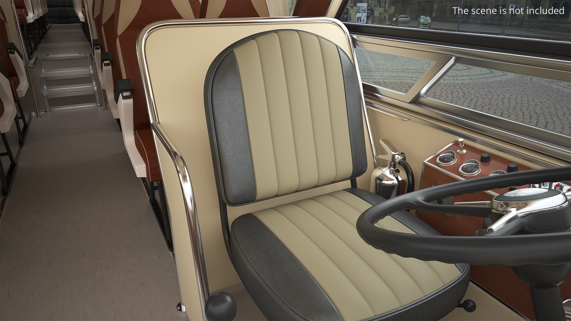 Sultana TM40 Tandem Axle Passenger Bus Silver - view 6
