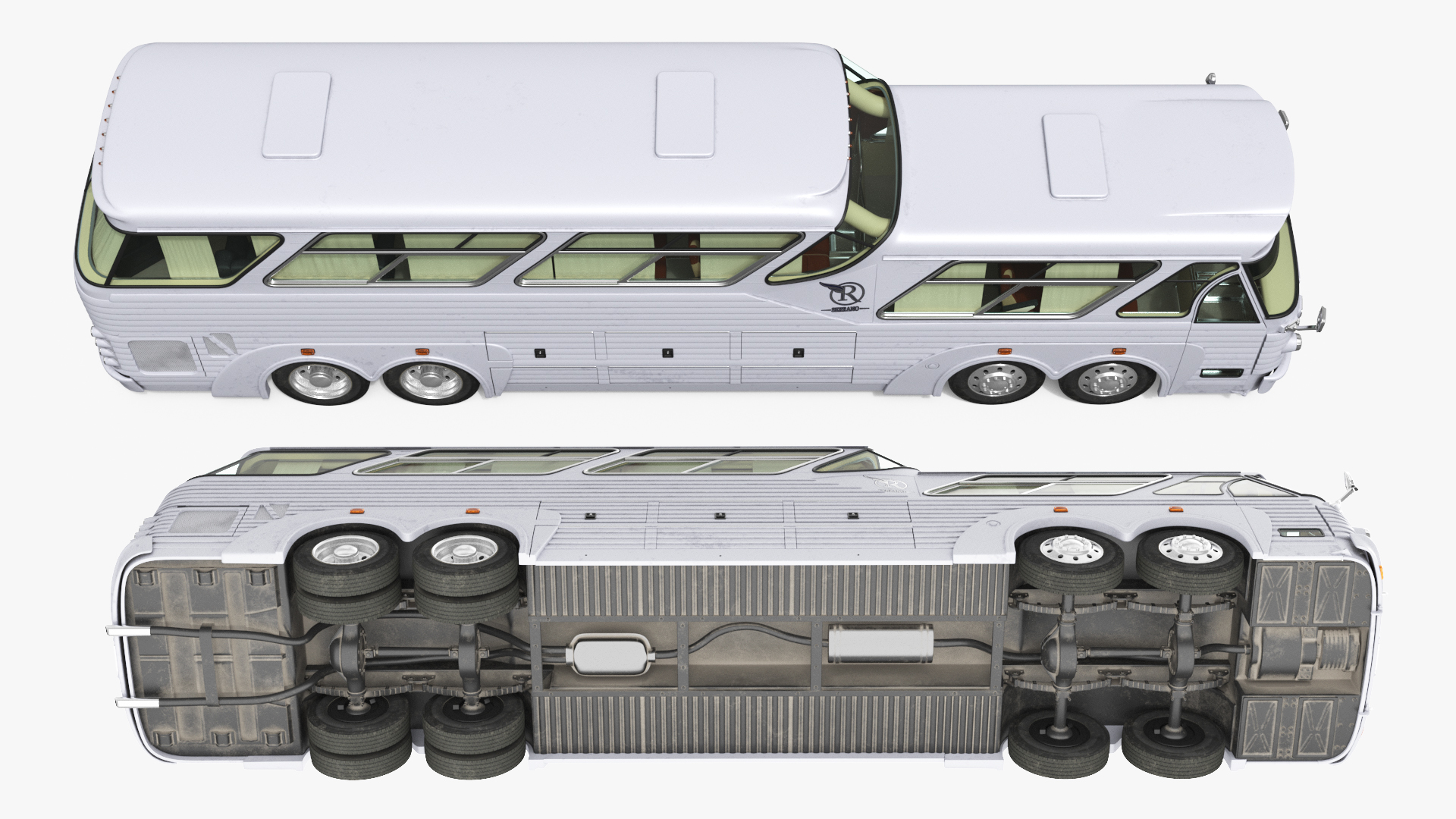 Sultana TM40 Tandem Axle Passenger Bus Silver - view 8