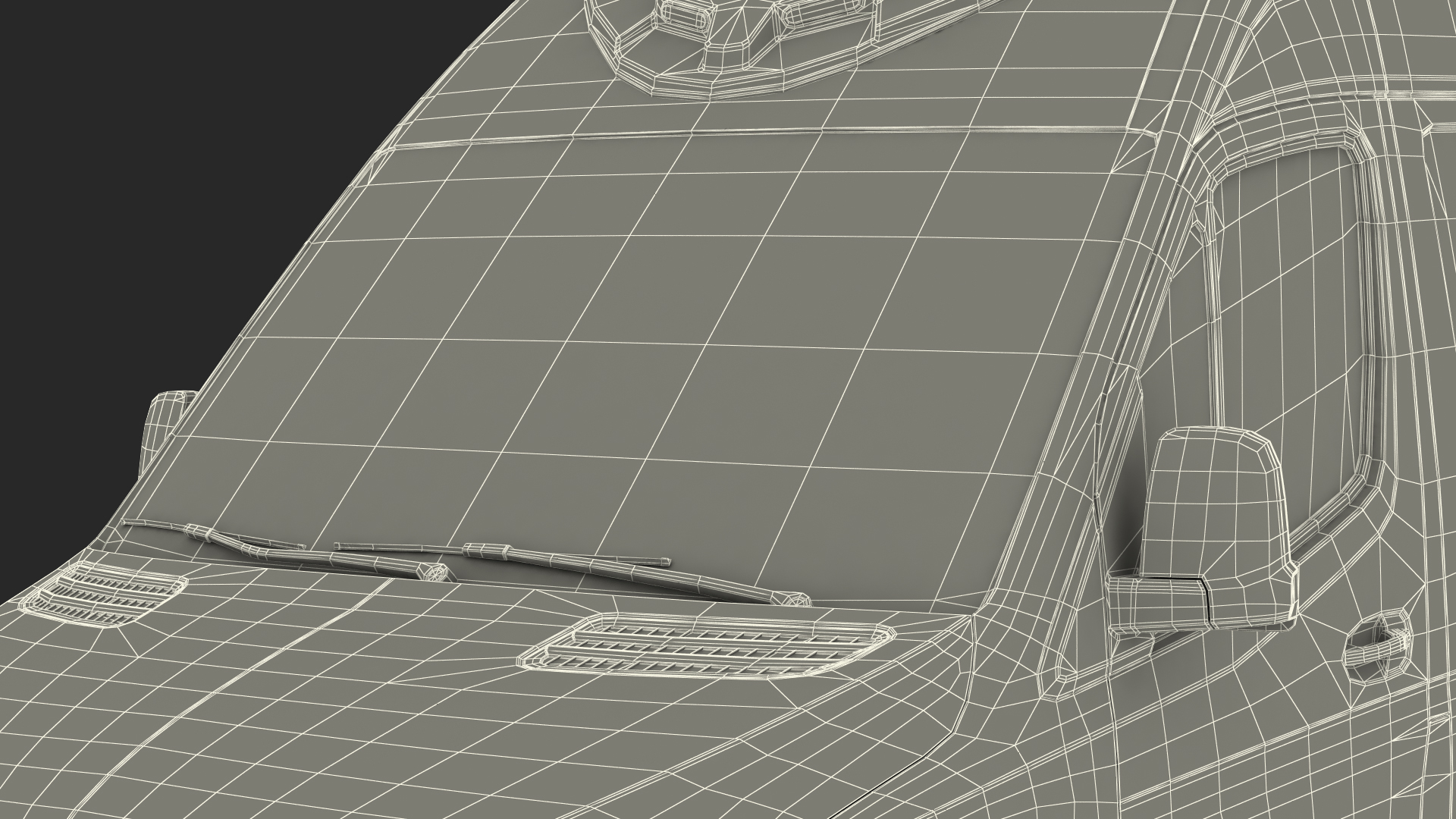 3D Ambulance Van Generic