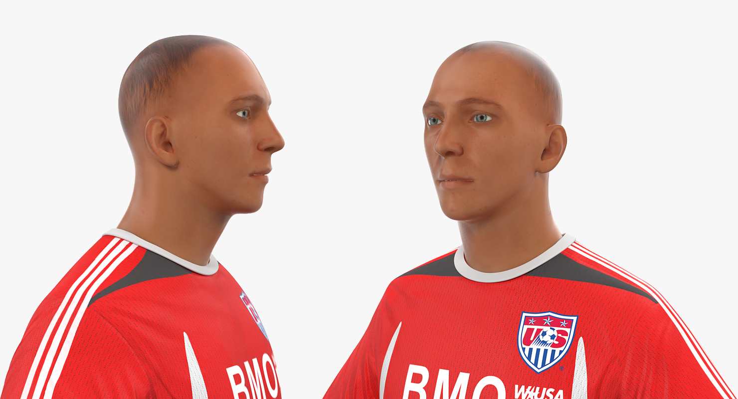 3D model Soccer or Football Player