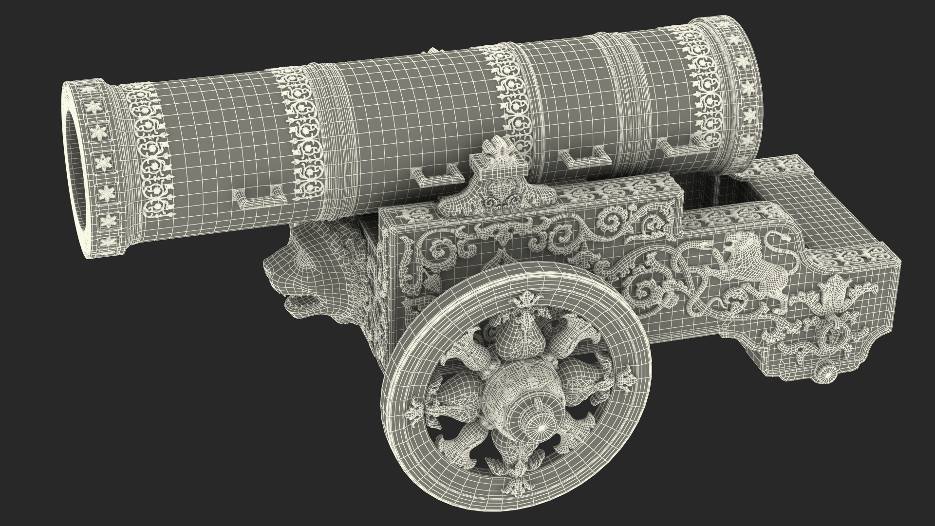 3D Tsar Cannon