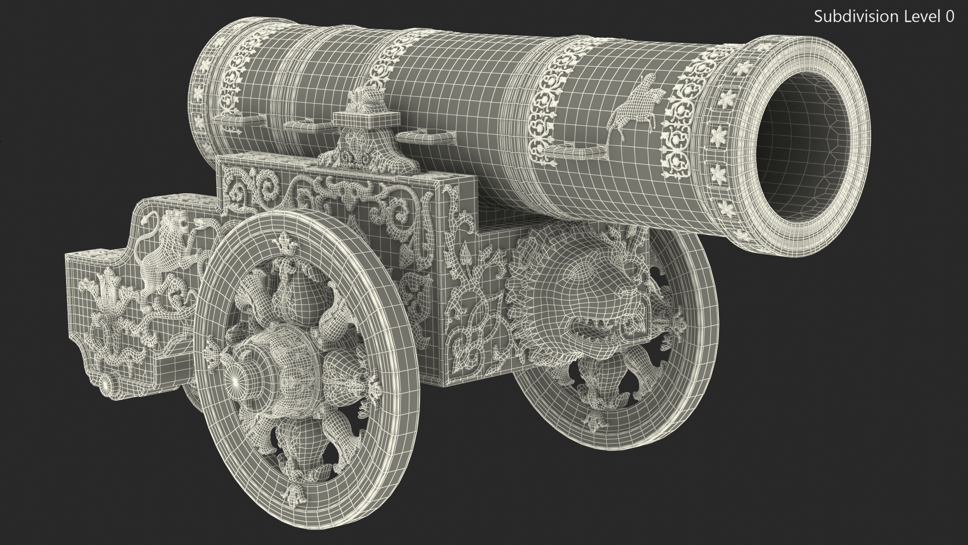 3D Tsar Cannon