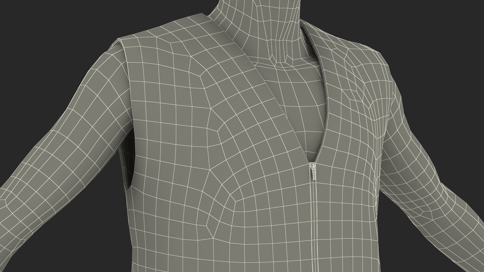 3D model Mannequin with Yellow Hi Vis Safety Vest