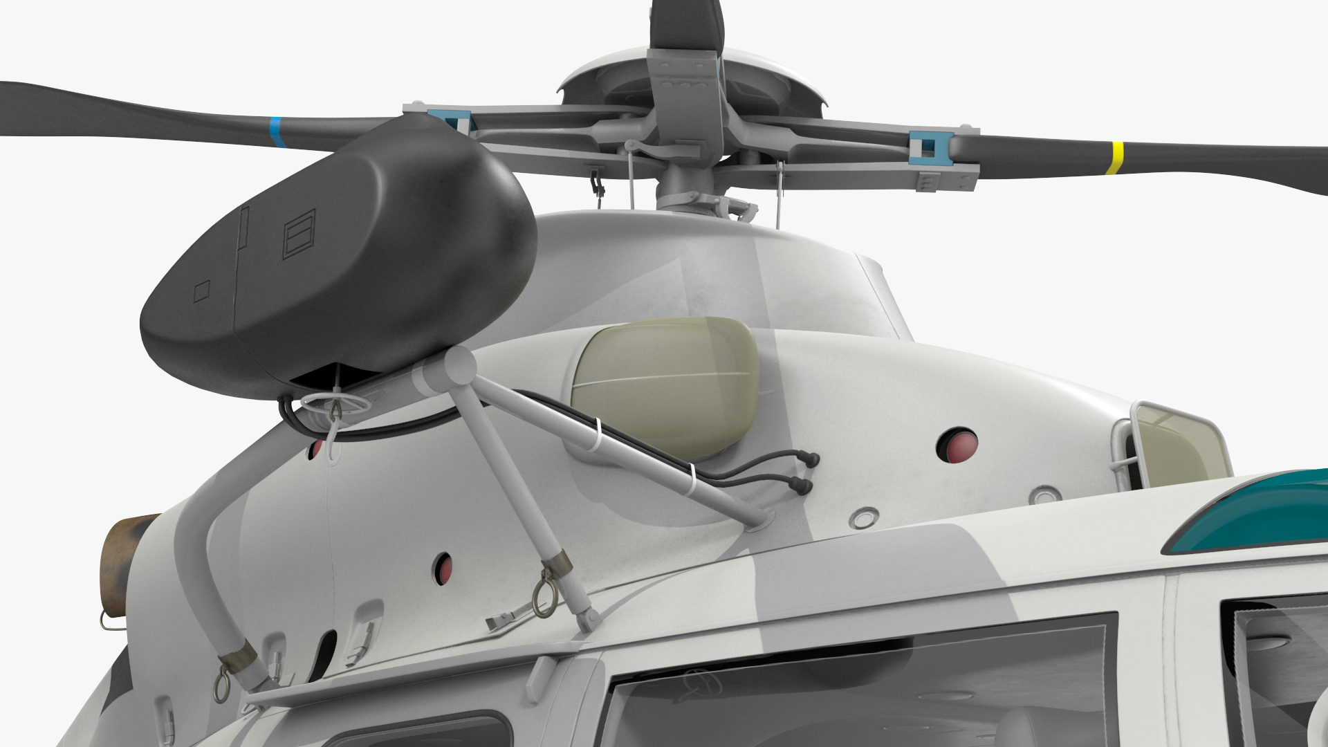 3D Harbin Z-9 Haitun Rigged for Maya model