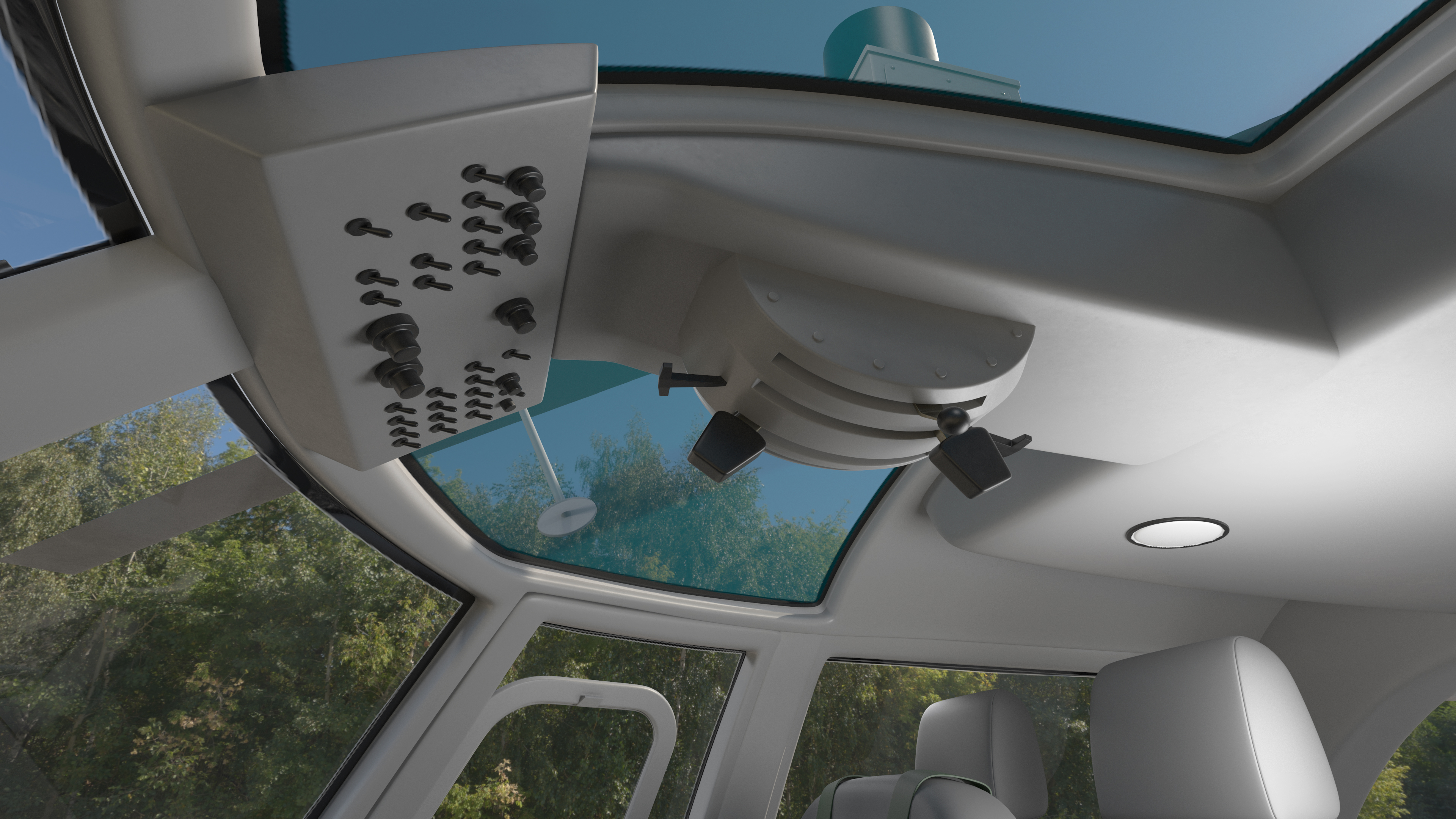 3D Harbin Z-9 Haitun Rigged for Maya model