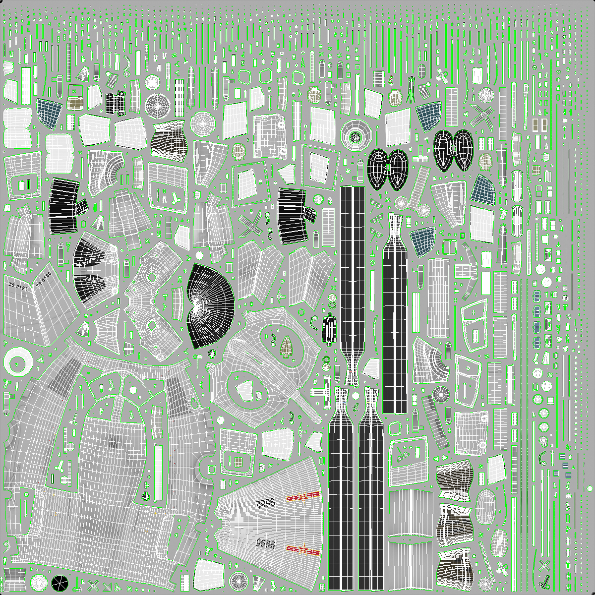 3D Harbin Z-9 Haitun Rigged for Maya model