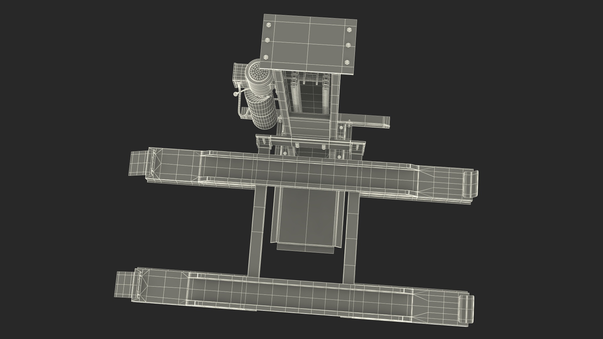 3D Single Post Lift