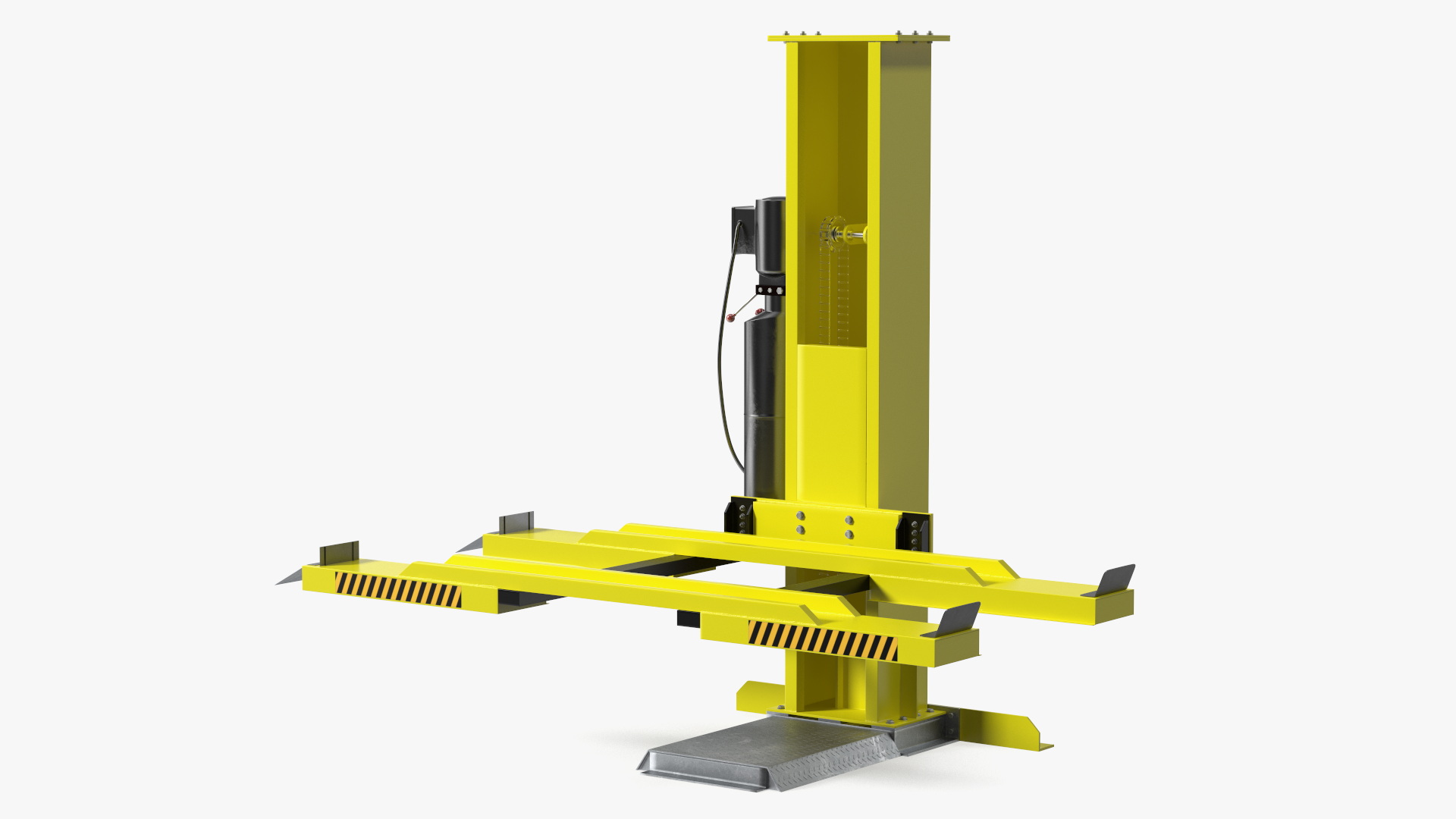 3D Single Post Lift